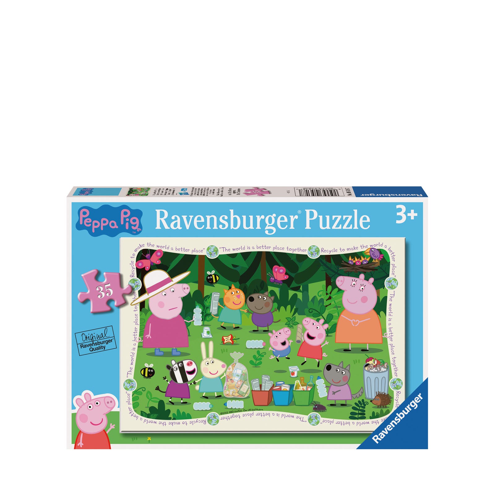 Peppa Pig Recycle Together - 35 Piece Puzzle