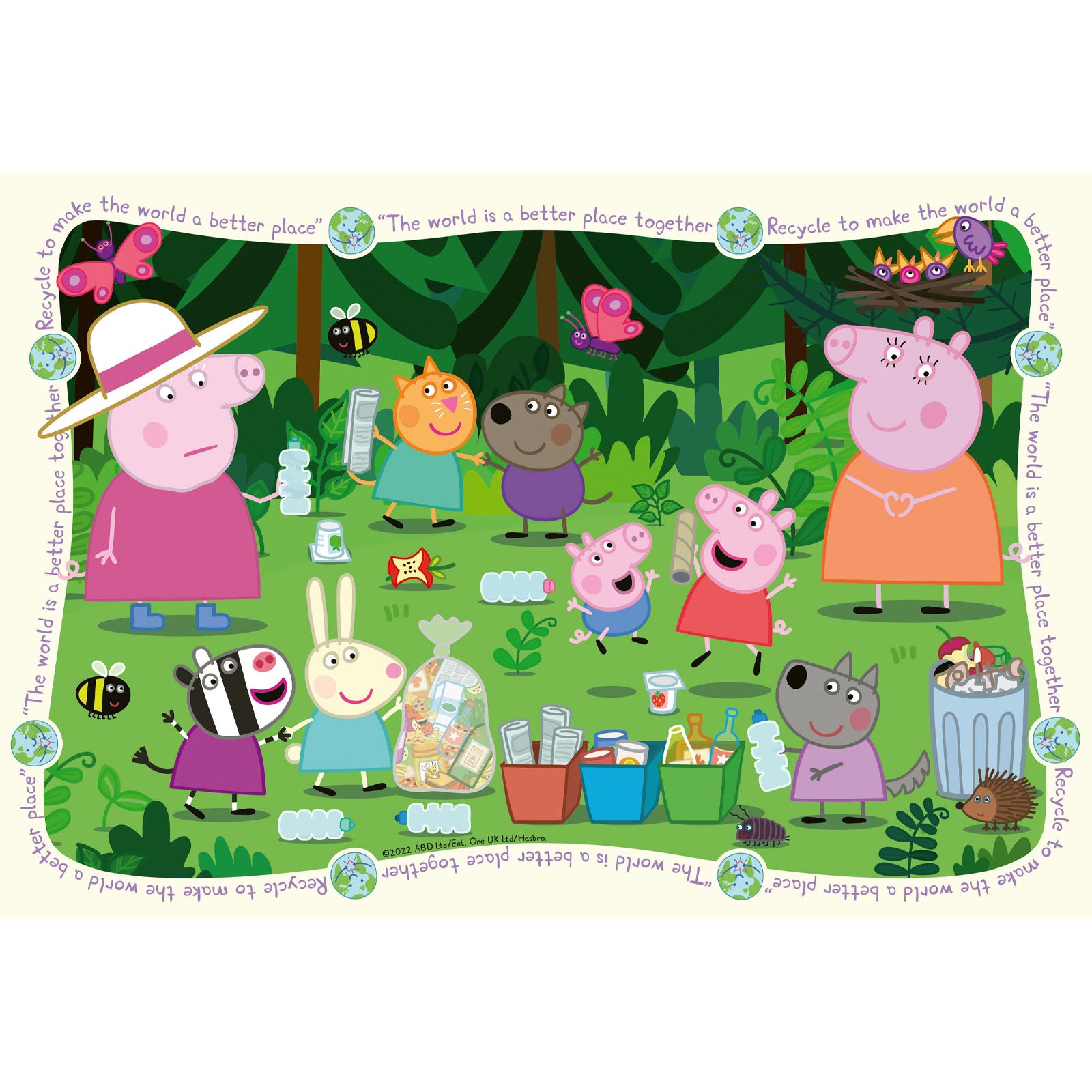 Peppa Pig Recycle Together - 35 Piece Puzzle