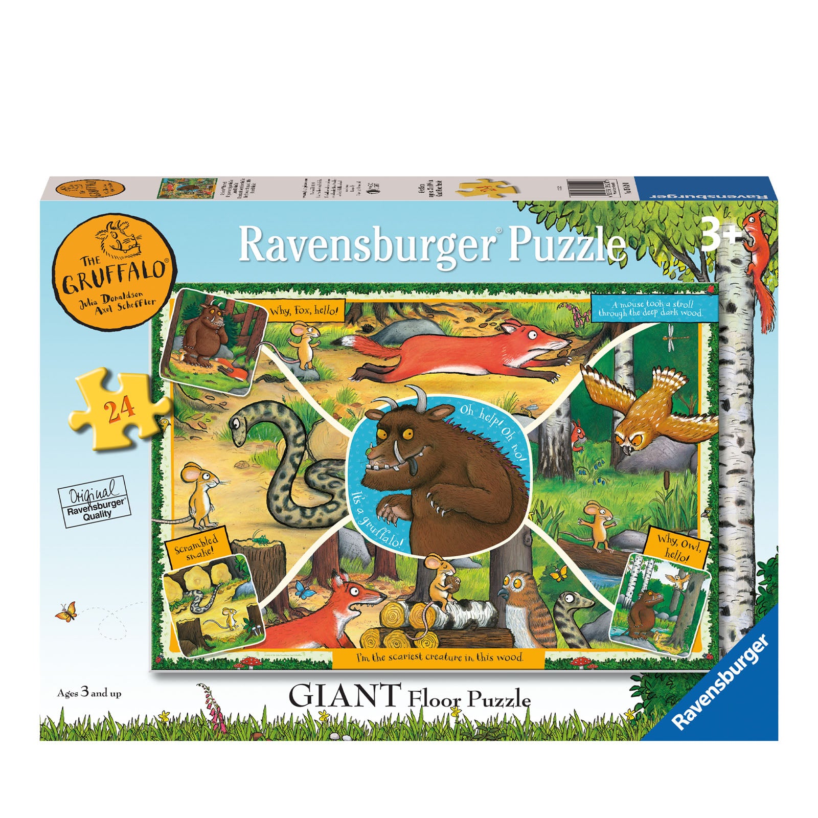 The Gruffalo - Giant Floor Puzzle 24 Piece