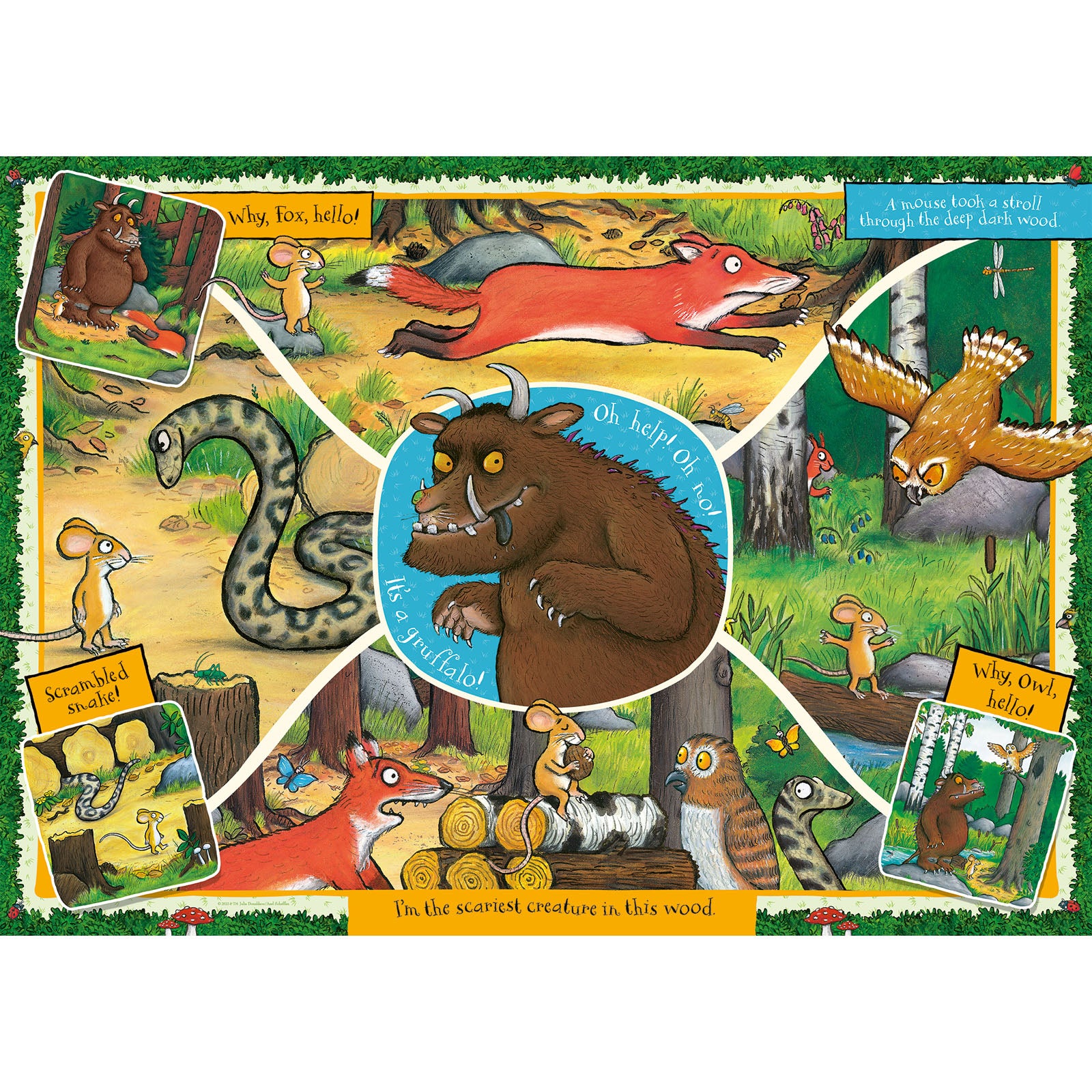 The Gruffalo - Giant Floor Puzzle 24 Piece