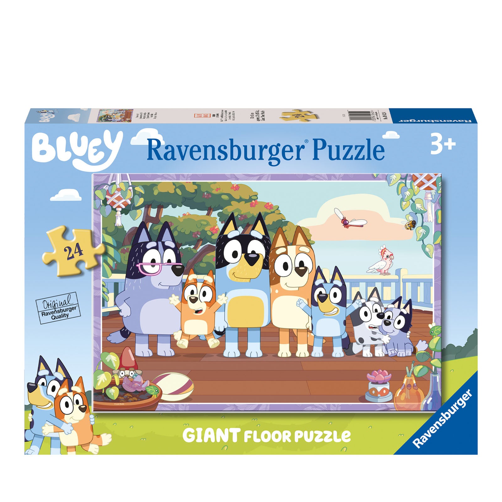 Bluey - Giant Floor Puzzle 24 Piece