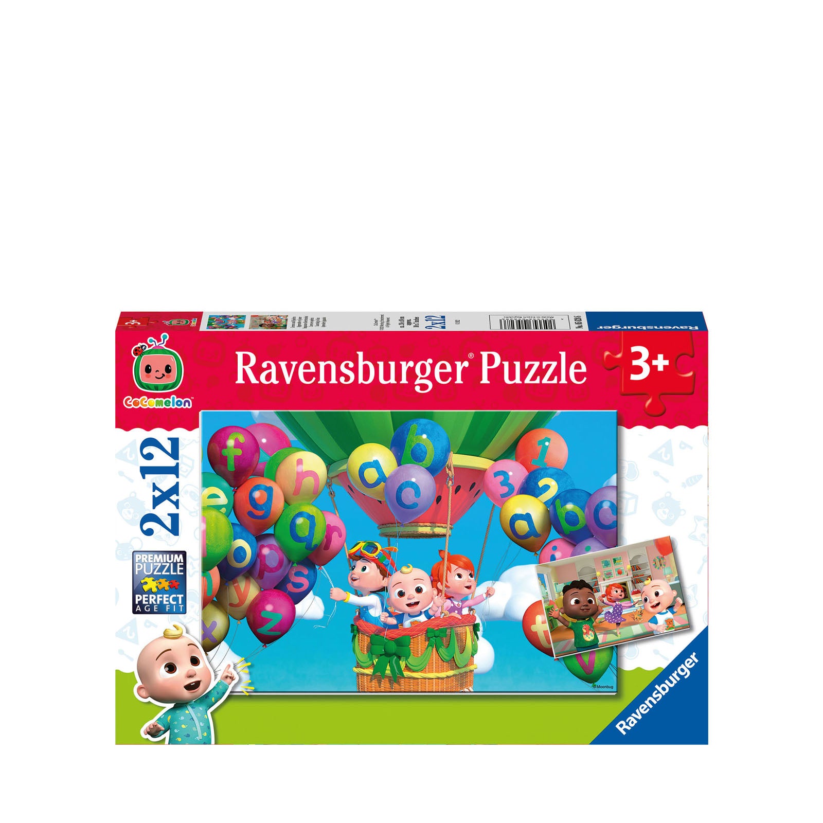 Cocomelon - 2 x 12 Piece Puzzles