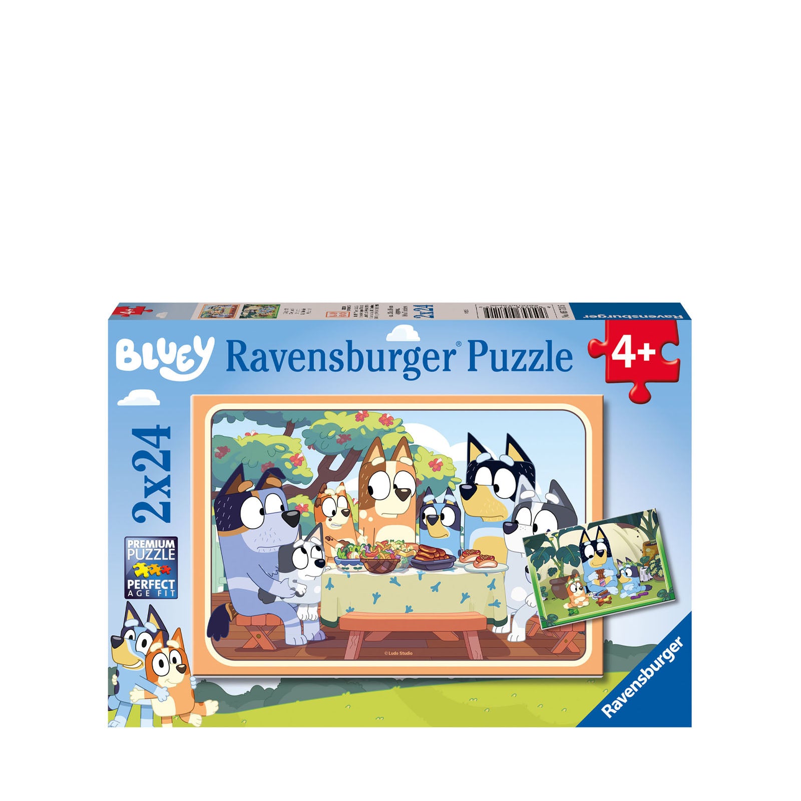 Bluey - 2 x 24 Piece Puzzles