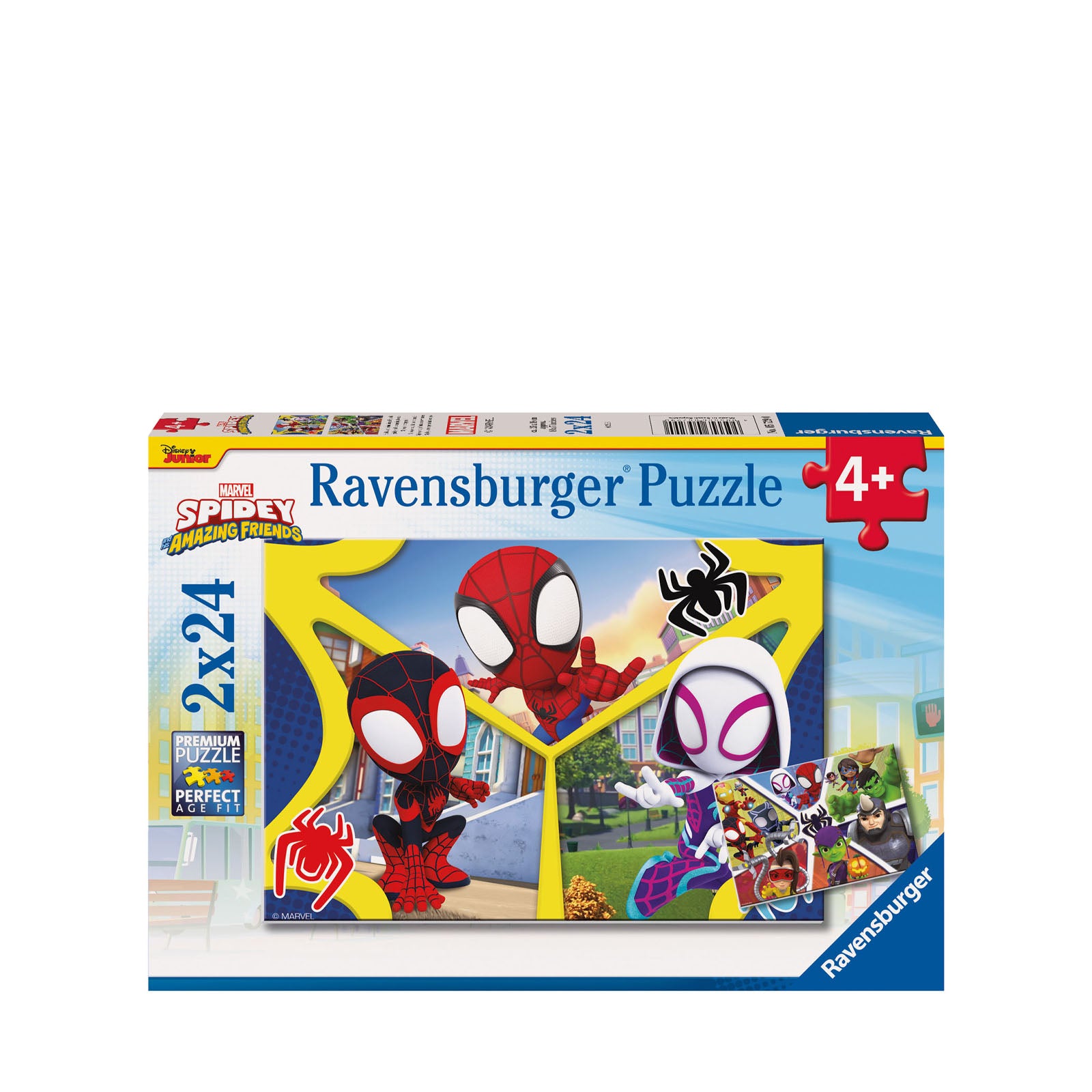 Spidey and His Amazing Friends - 2 x 24 Piece Puzzles