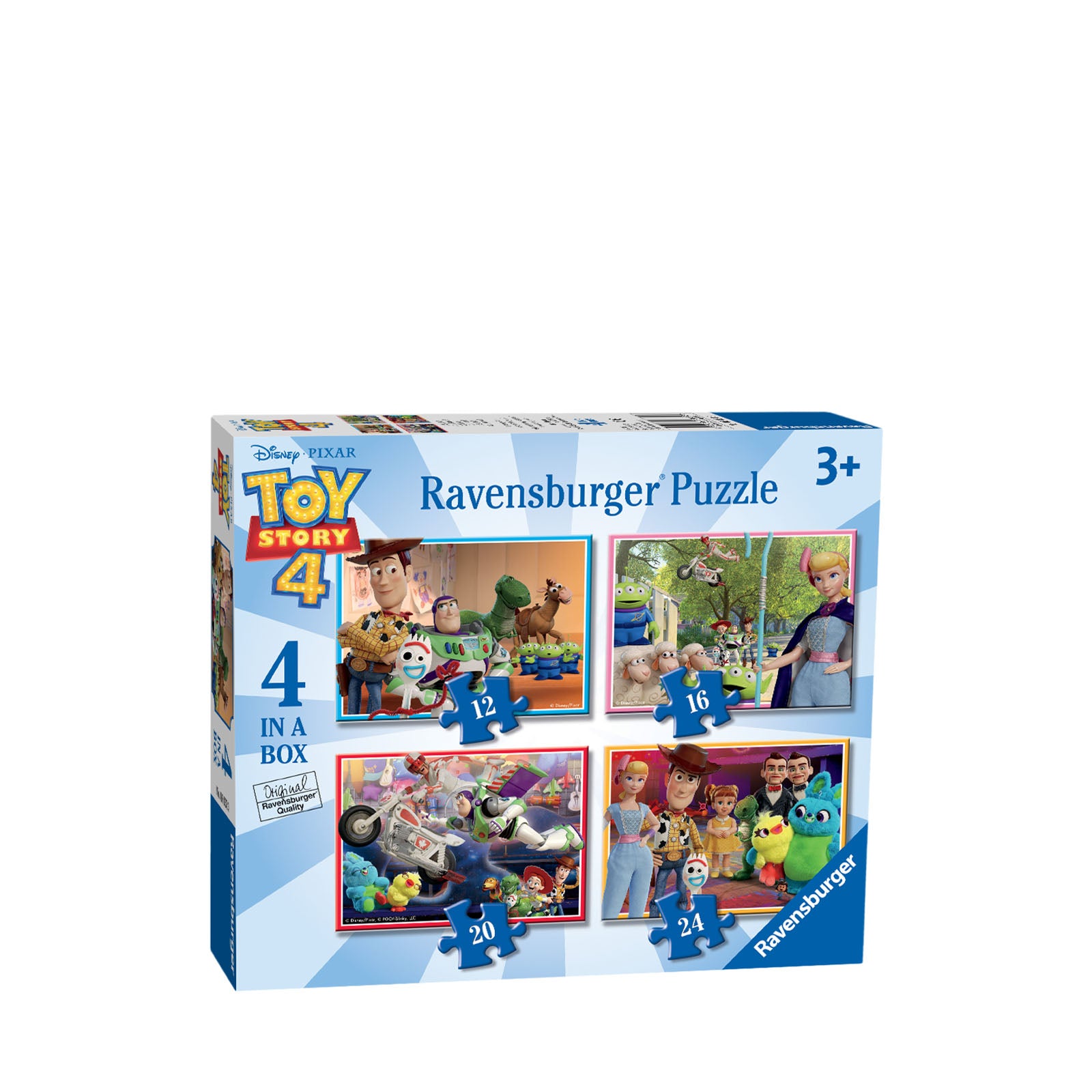 Disney Pixar Toy Story 4 - 4 Puzzles In a Box