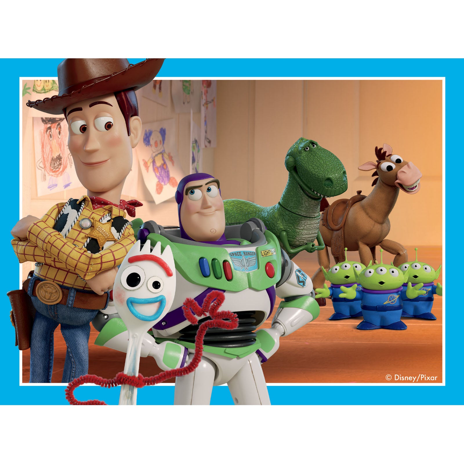 Disney Pixar Toy Story 4 - 4 Puzzles In a Box