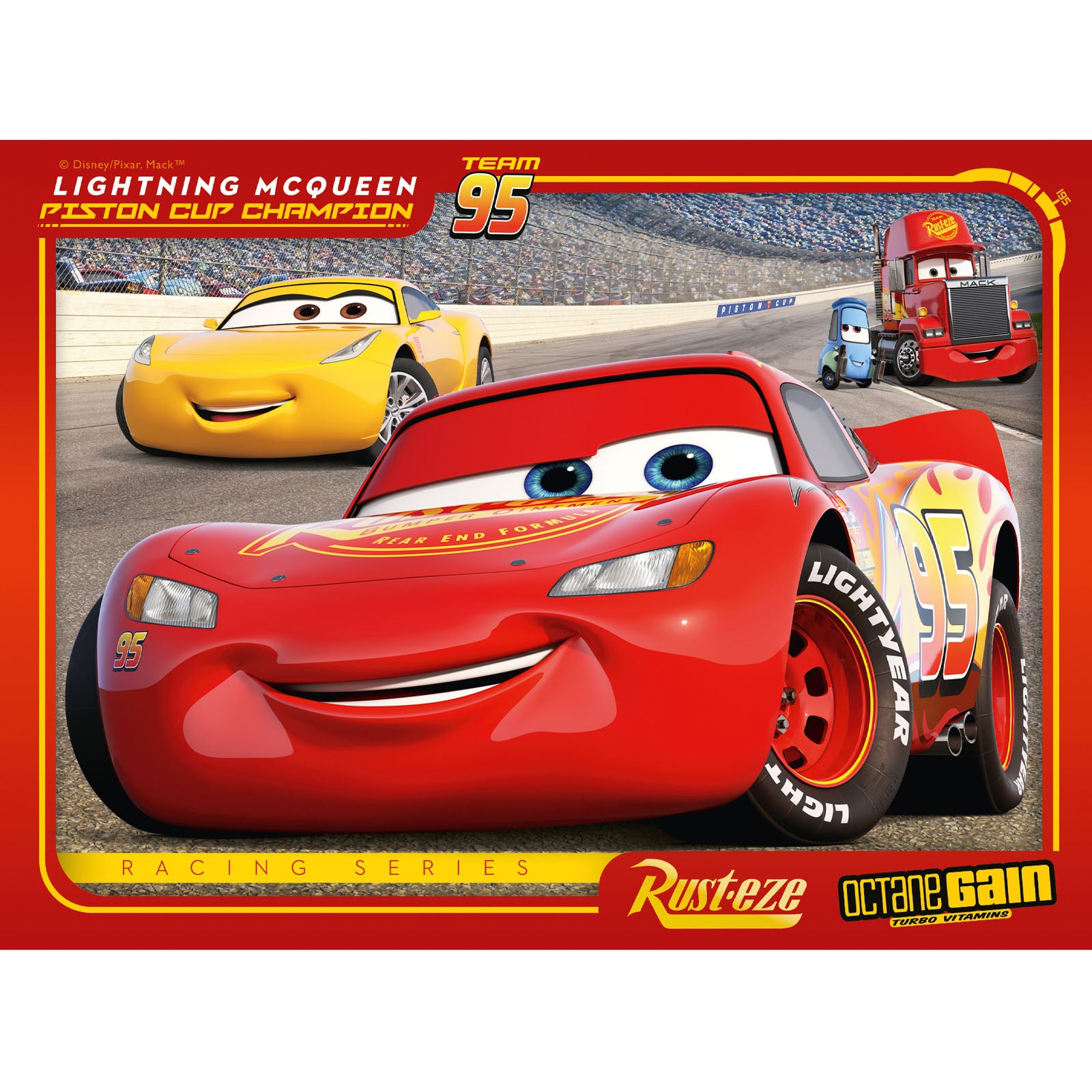 Disney Pixar Cars - 4 Puzzles In a Box