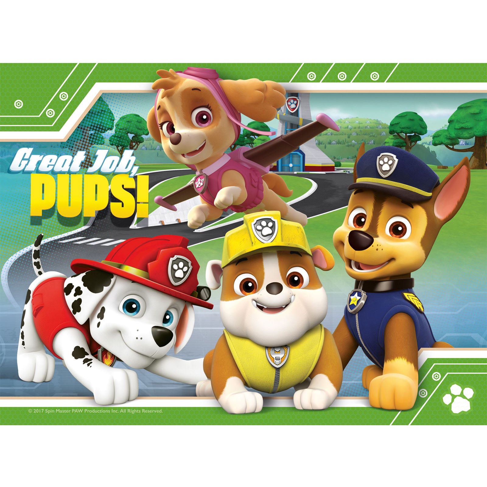 Paw Patrol - 4 Puzzles In a Box