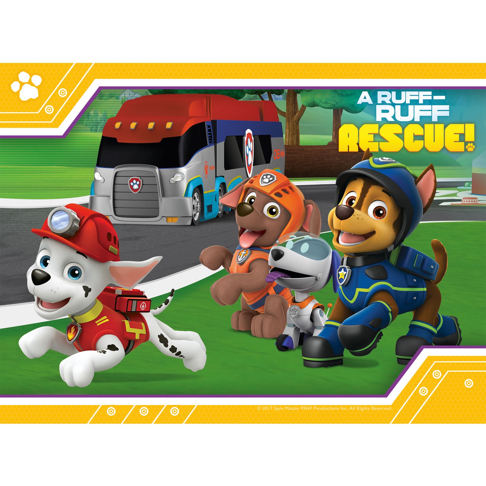 Paw Patrol - 4 Puzzles In a Box