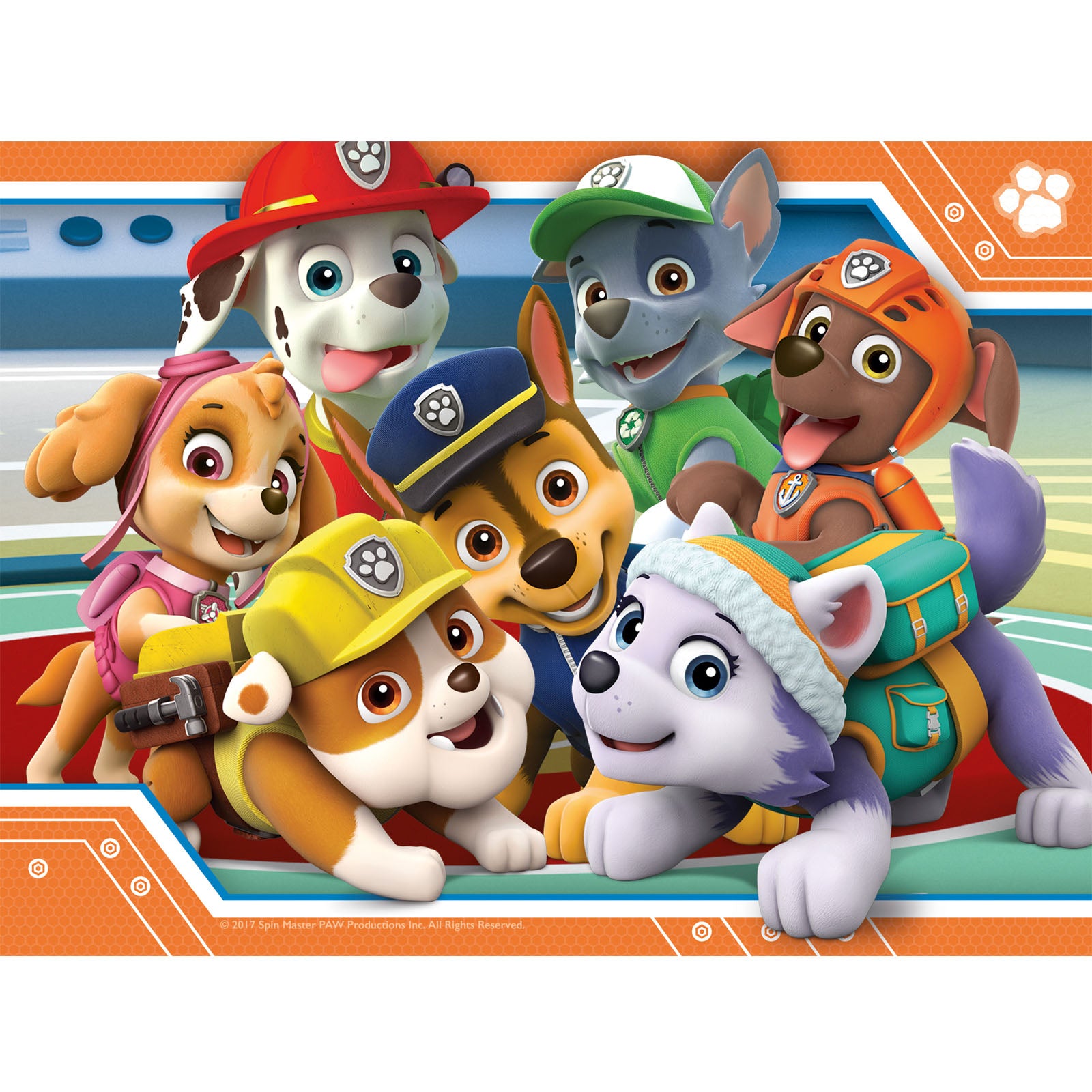 Paw Patrol - 4 Puzzles In a Box