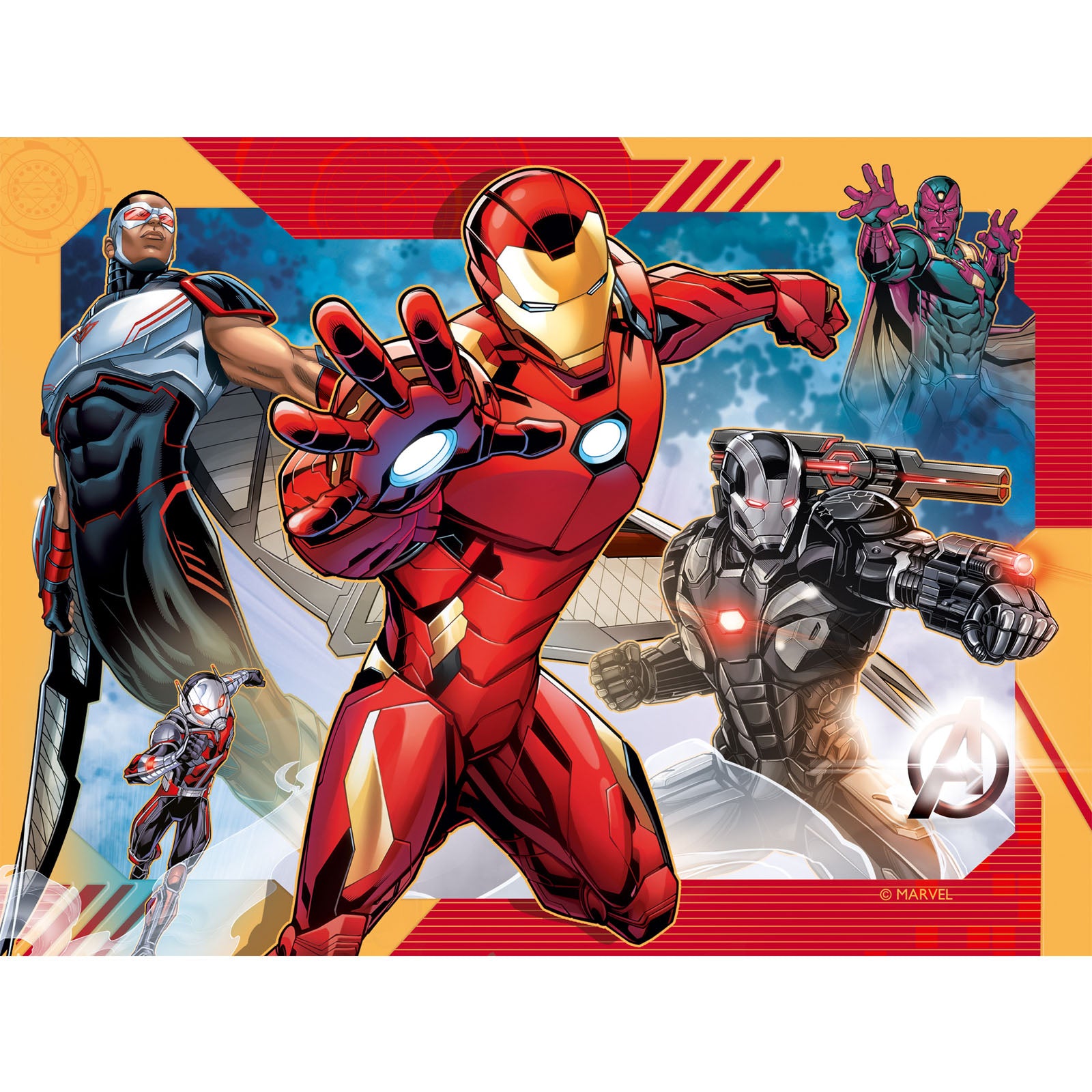 Marvel Avengers Assemble - 4 Puzzles In a Box