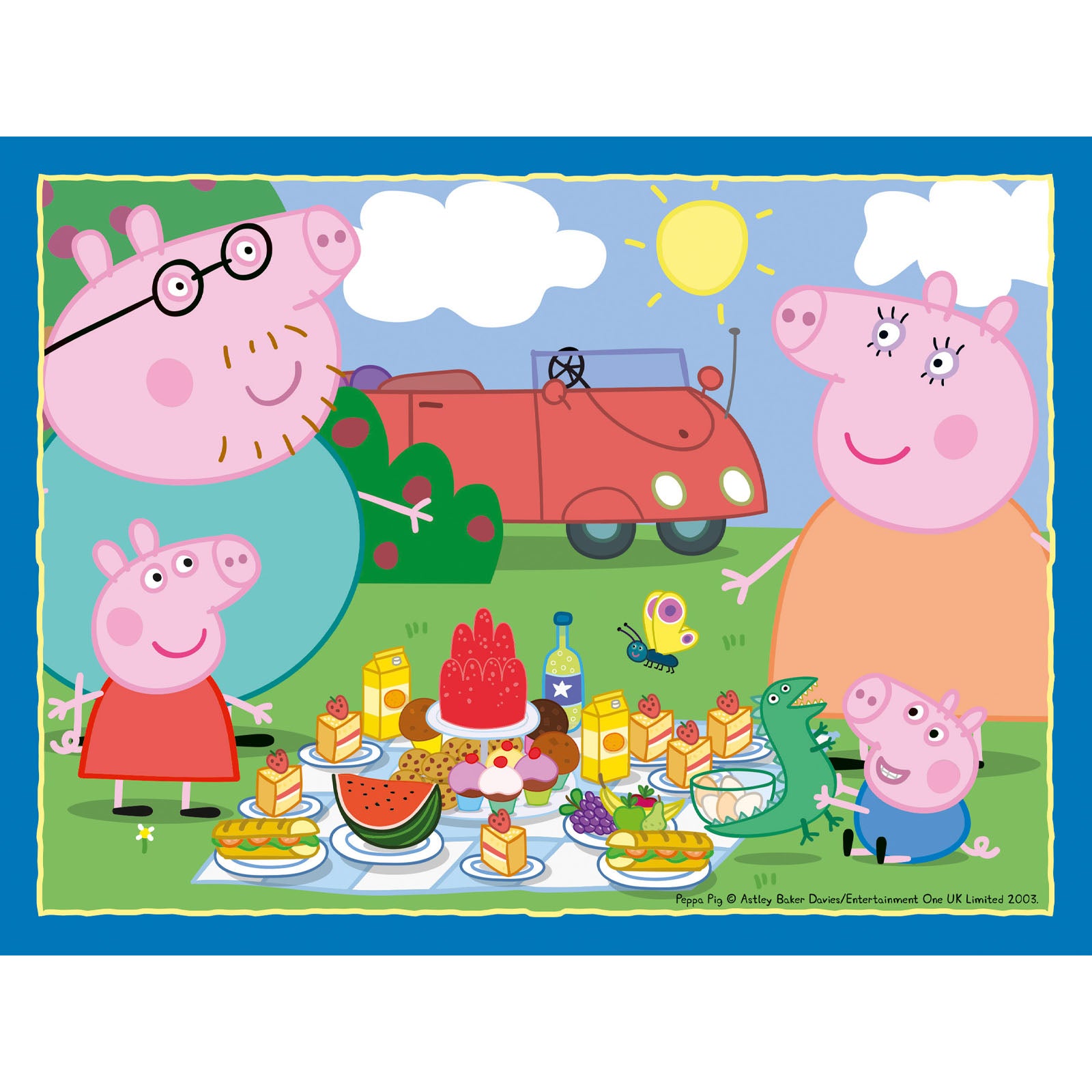 Peppa Pig Fun Day Out - 4 Puzzles In a Box