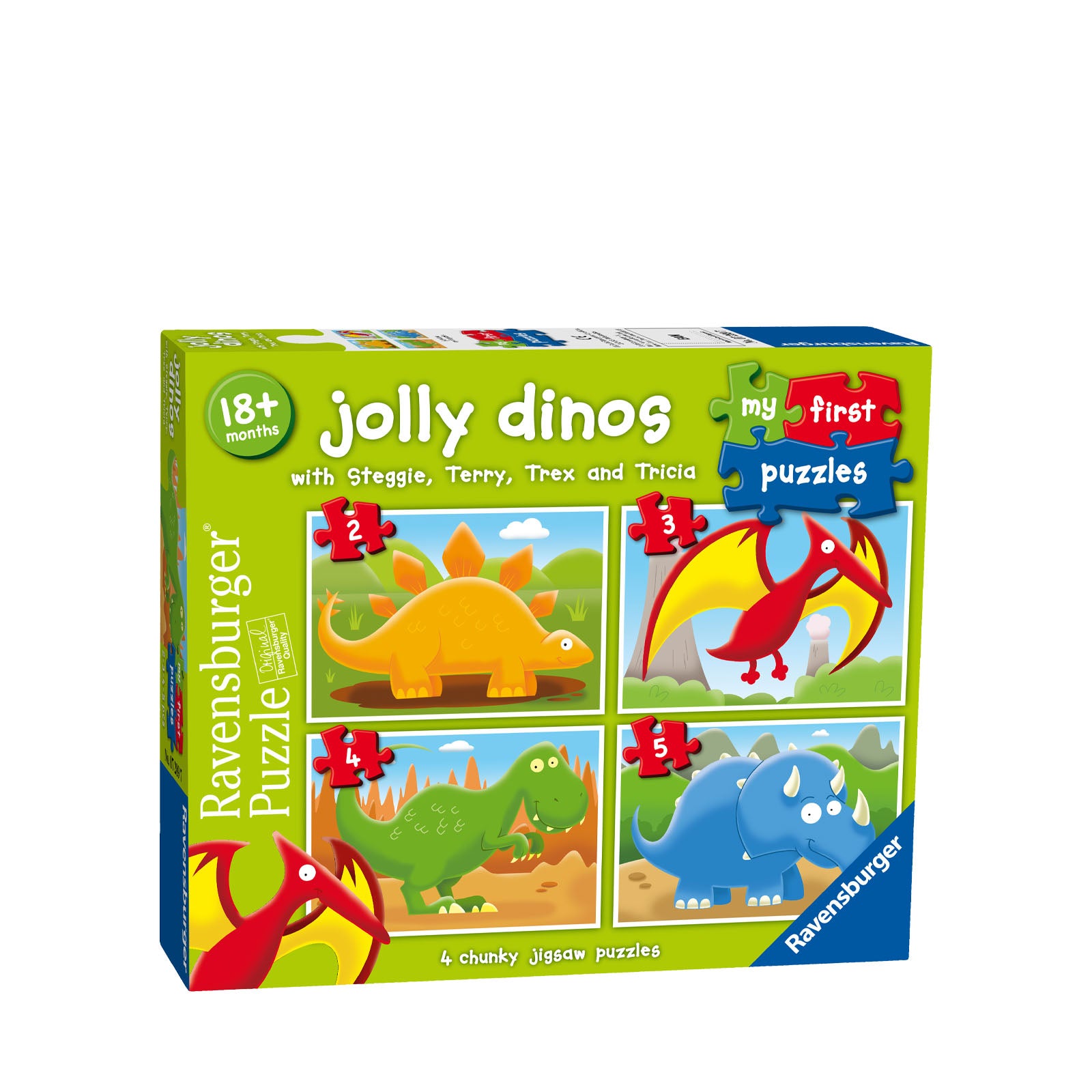 Jolly Dinos - My First Puzzles