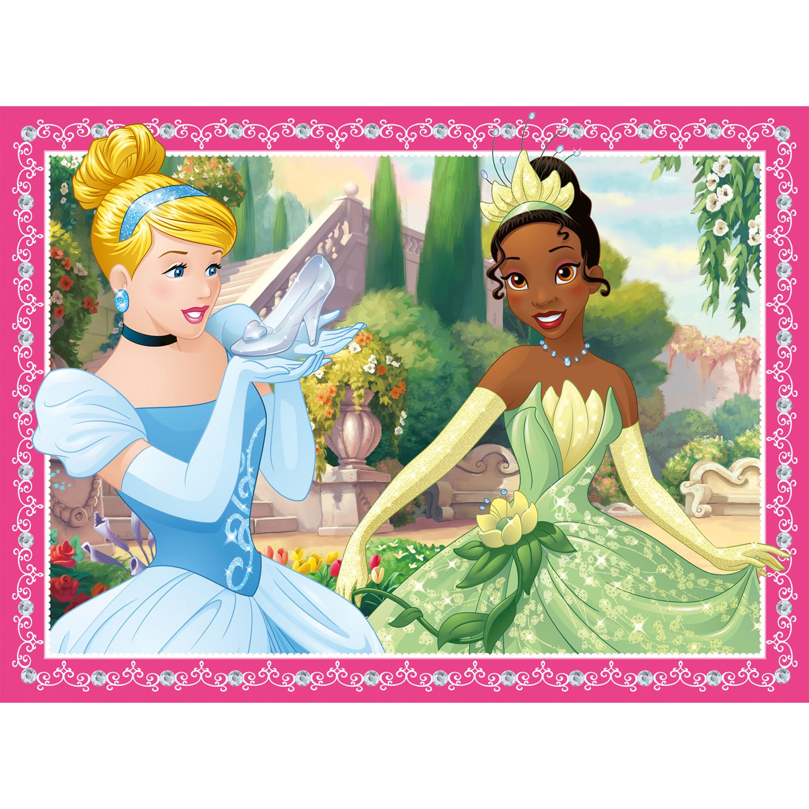 Disney Princess Caring - 4 Puzzles In a Box