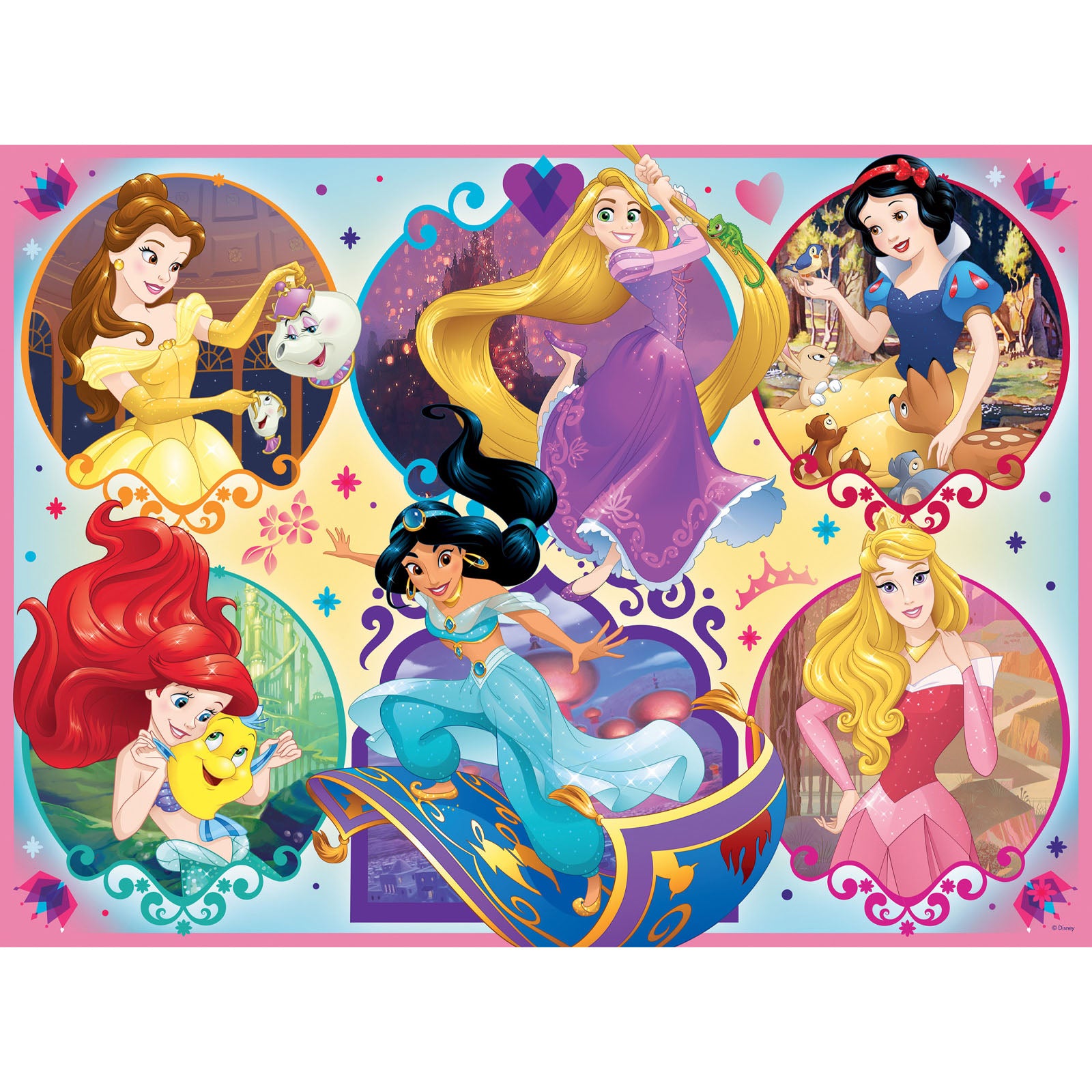 Disney Princess Be Strong Be you - 100 XXL Piece Puzzle