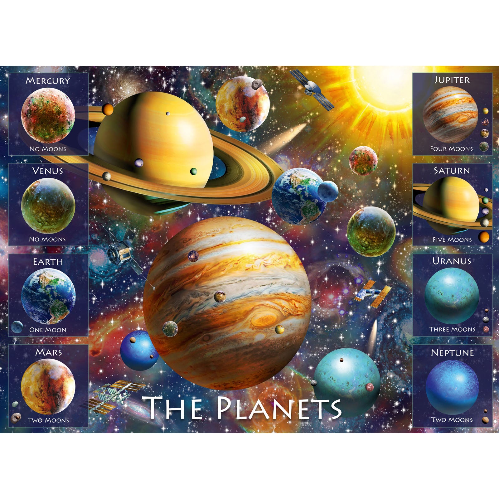 The Planets - 100 XXL Piece Puzzle