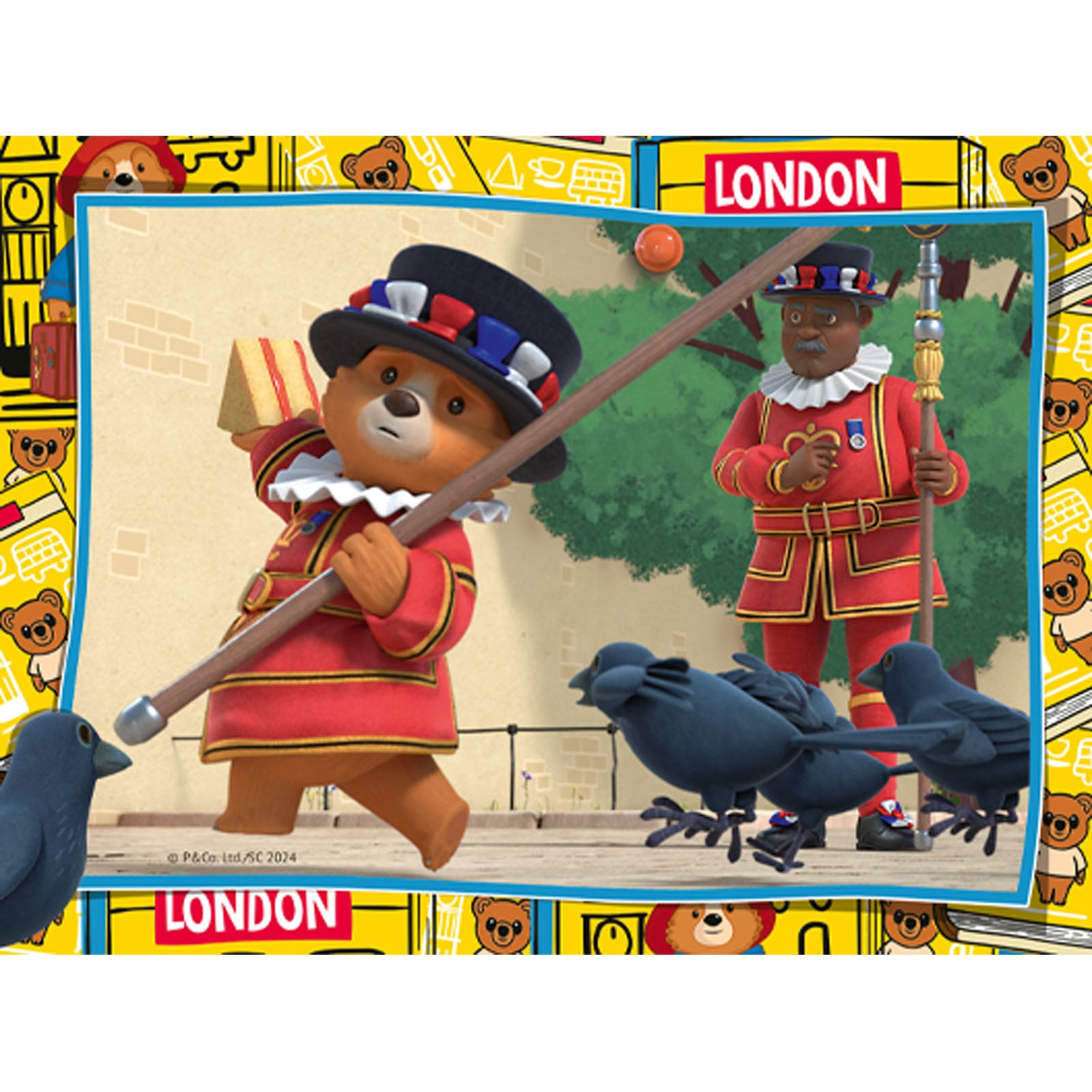 Paddington Bear - 4 Puzzles In a Box