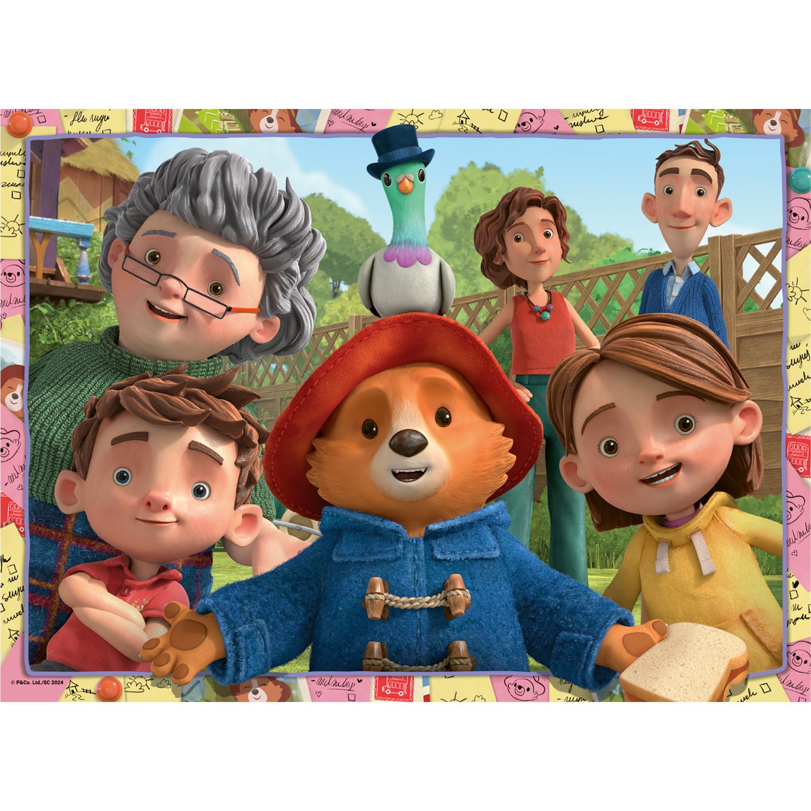 Paddington Bear - 16 Piece Floor Puzzle