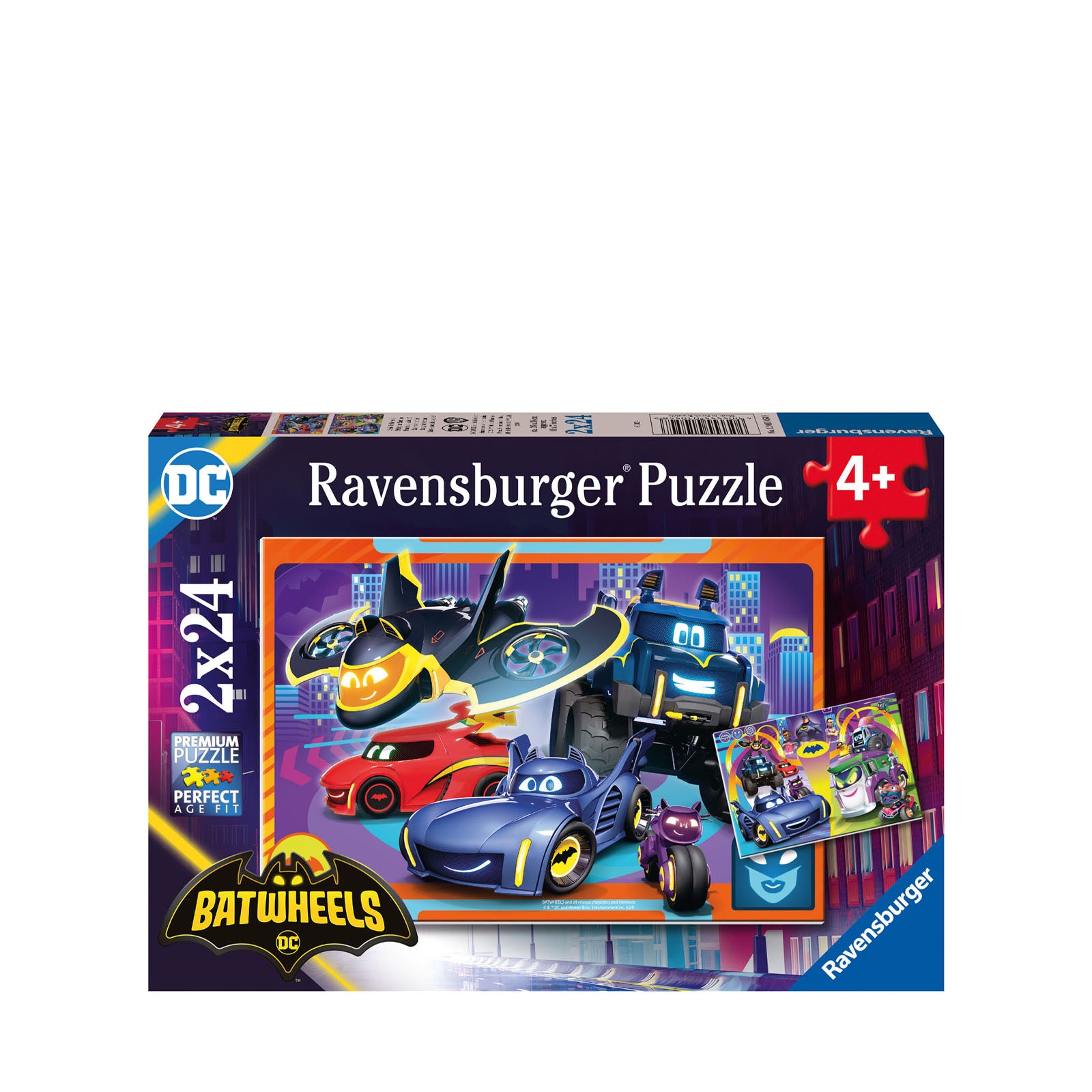 Batwheels - 2 x 24 Piece Puzzles