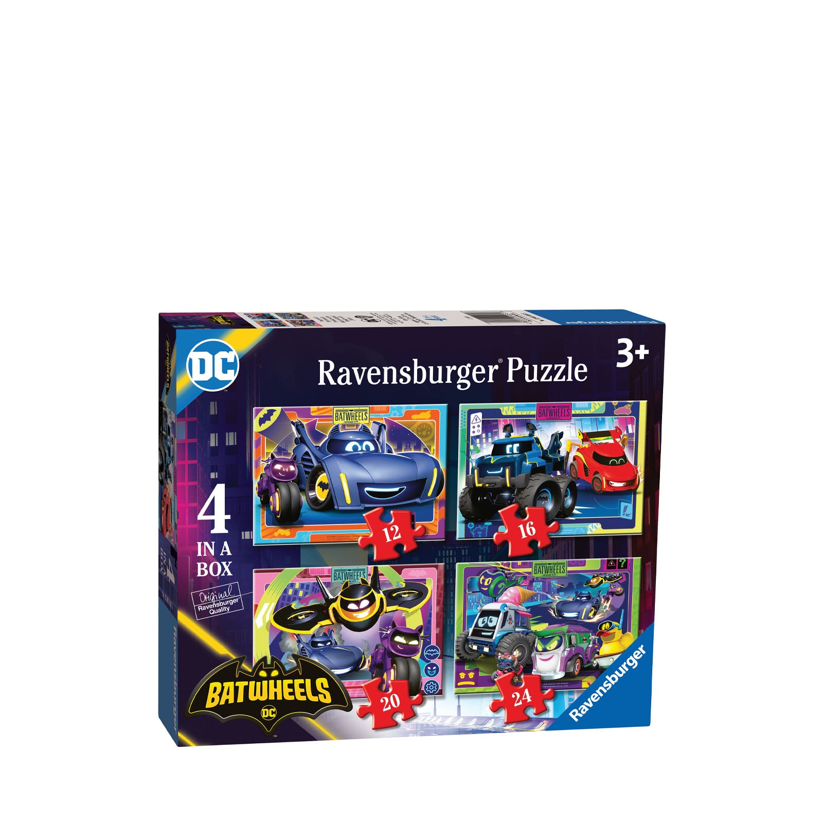 Batwheels - 4 Puzzles In a Box