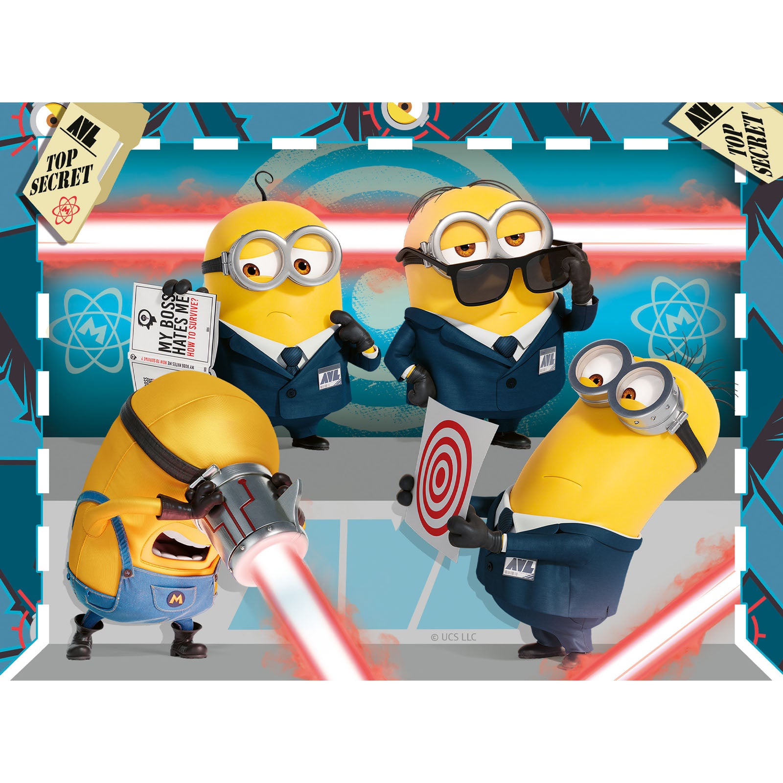 Despicable Me 4 - 4 Puzzles In a Box