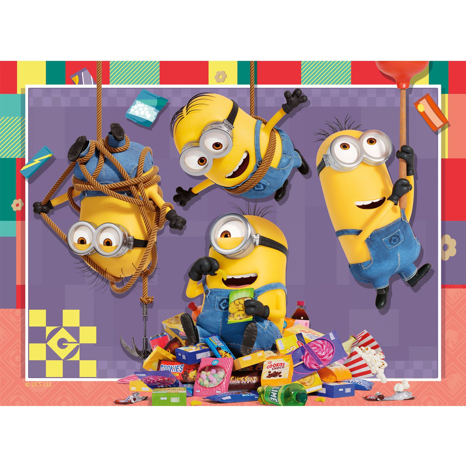 Despicable Me 4 - 4 Puzzles In a Box