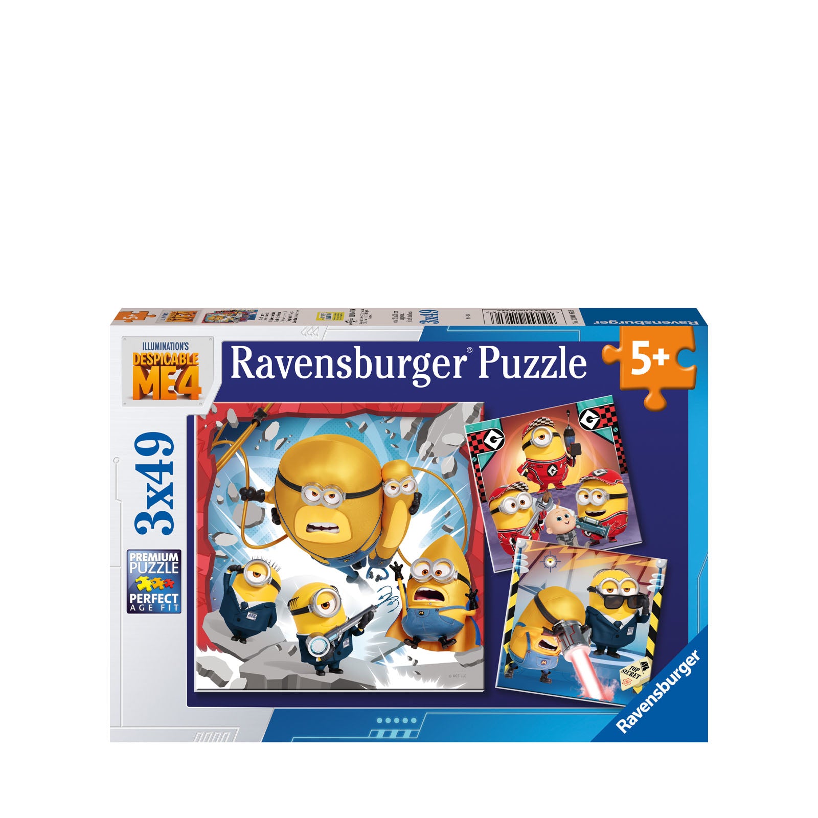 Despicable Me 4 - 3 x 49 Piece Puzzles