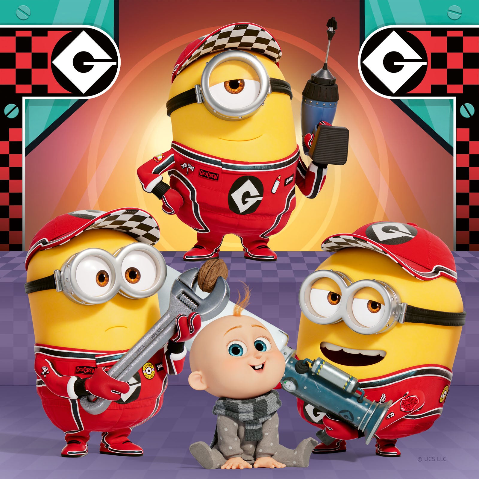 Despicable Me 4 - 3 x 49 Piece Puzzles