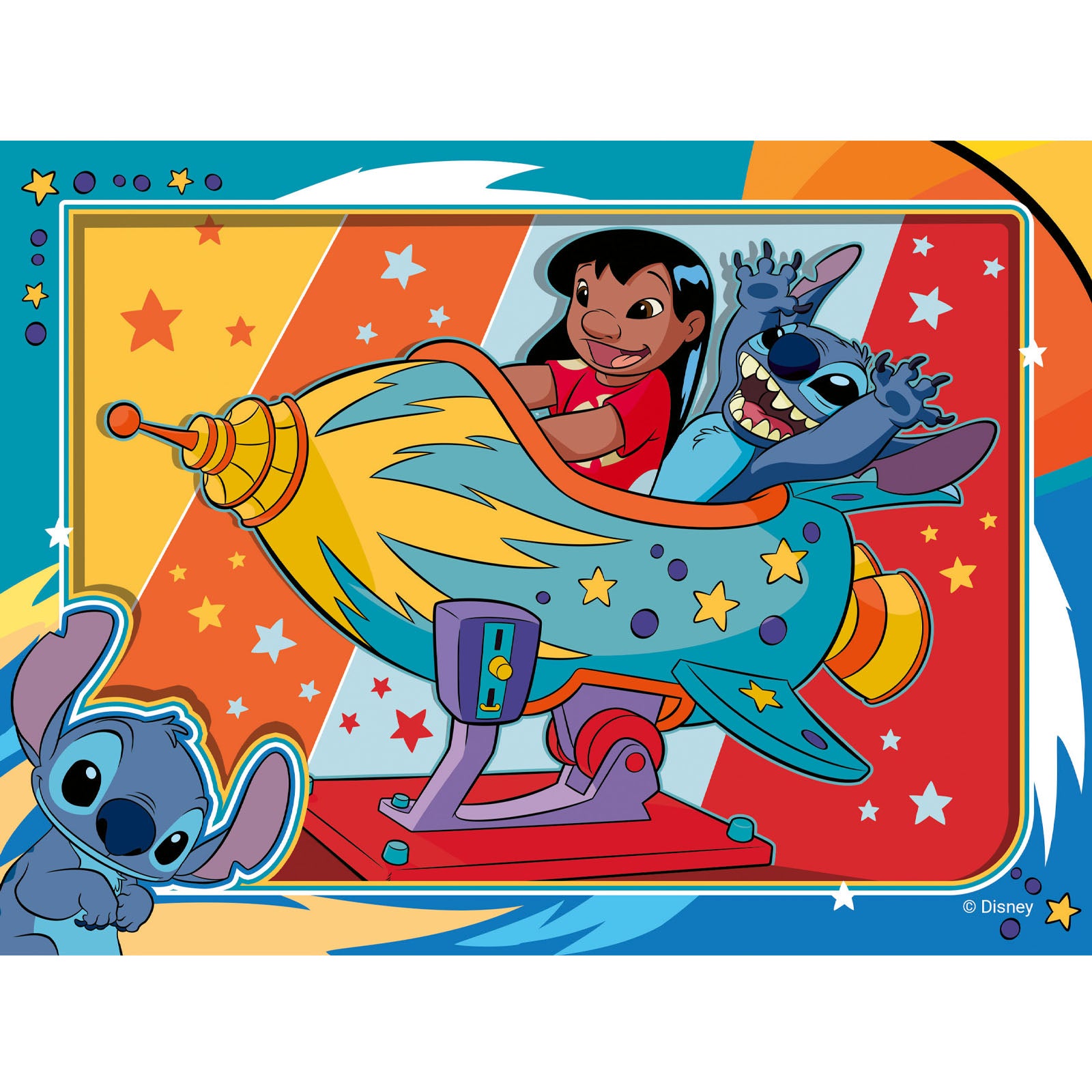 Disney Stitch - 4 Puzzles In a Box