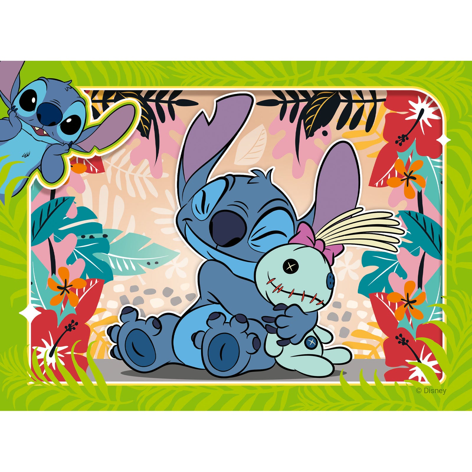 Disney Stitch - 4 Puzzles In a Box