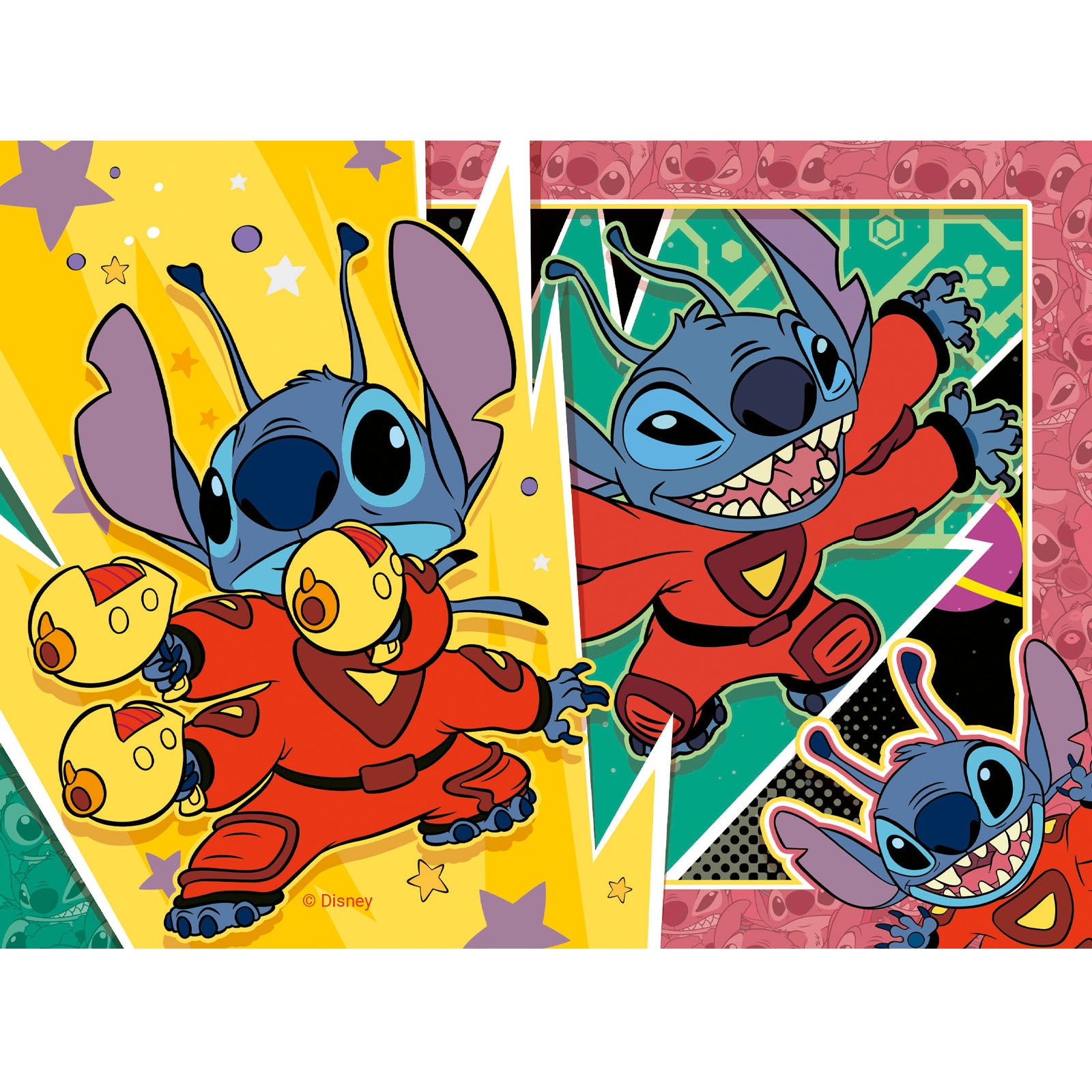 Disney Stitch - 4 Puzzles In a Box