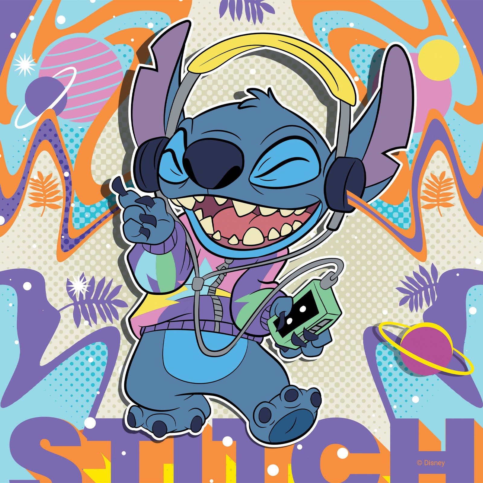 Disney Stitch - 3 x 49 Piece Puzzles