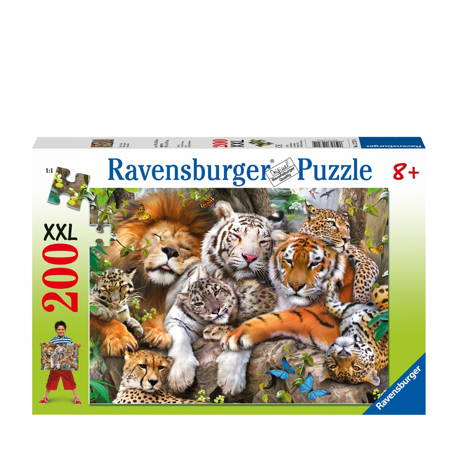 Big Cat Nap - 200 Piece Puzzle