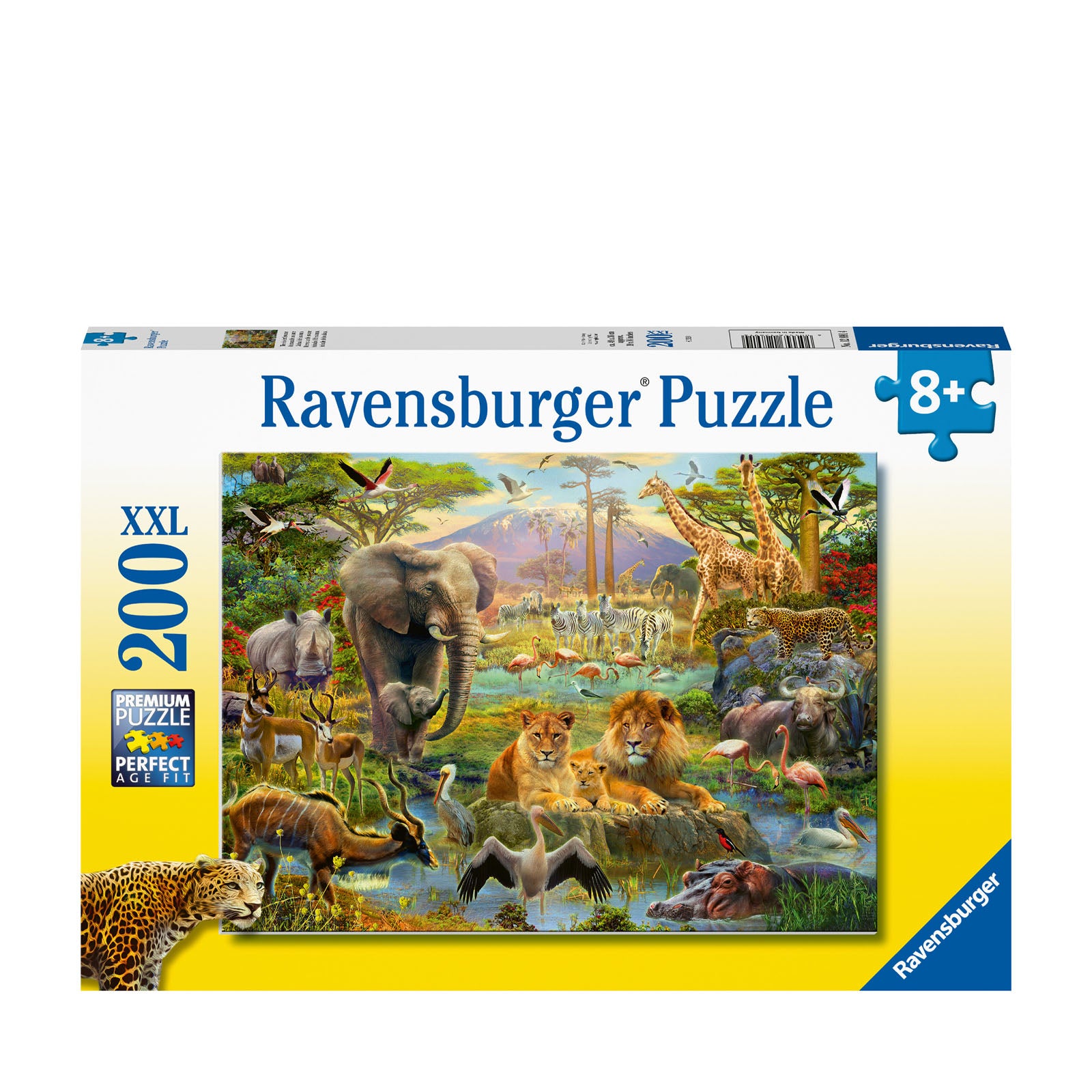 Animals of the Savanna - 200 Piece Puzzle