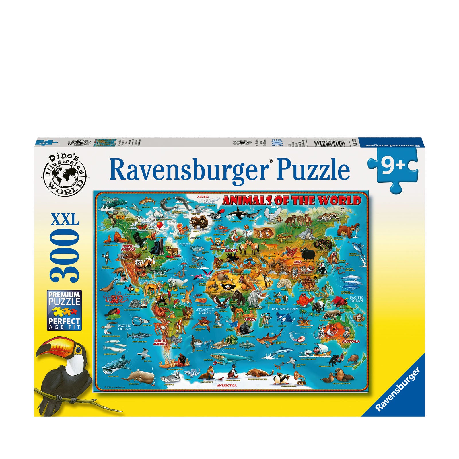 Animals of the World - 300 XXL Piece Puzzle