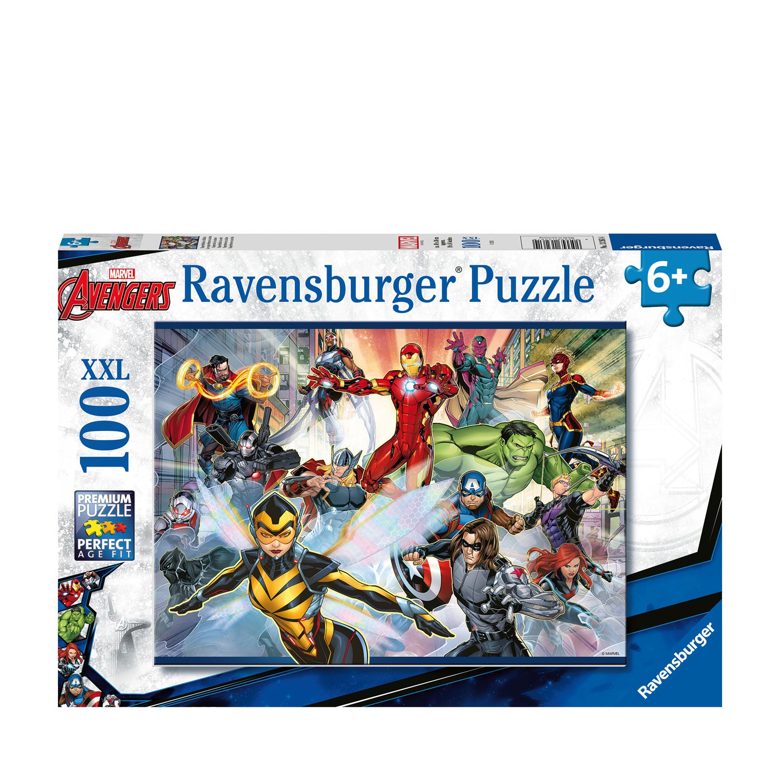 Avengers Superheroes in Action - 100 XXL Piece Puzzle