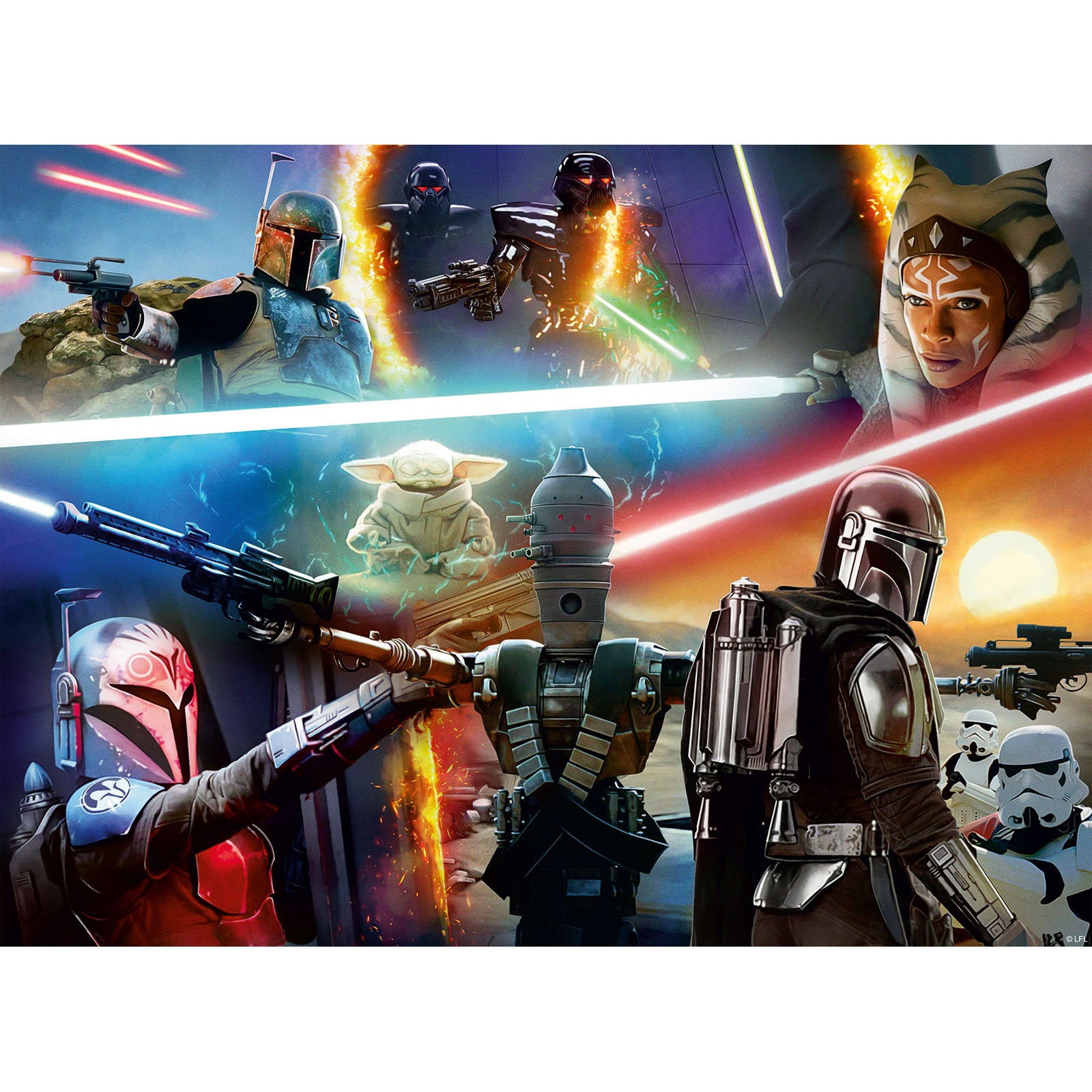 Star Wars The Mandalorian - 300 XXL Piece Puzzle