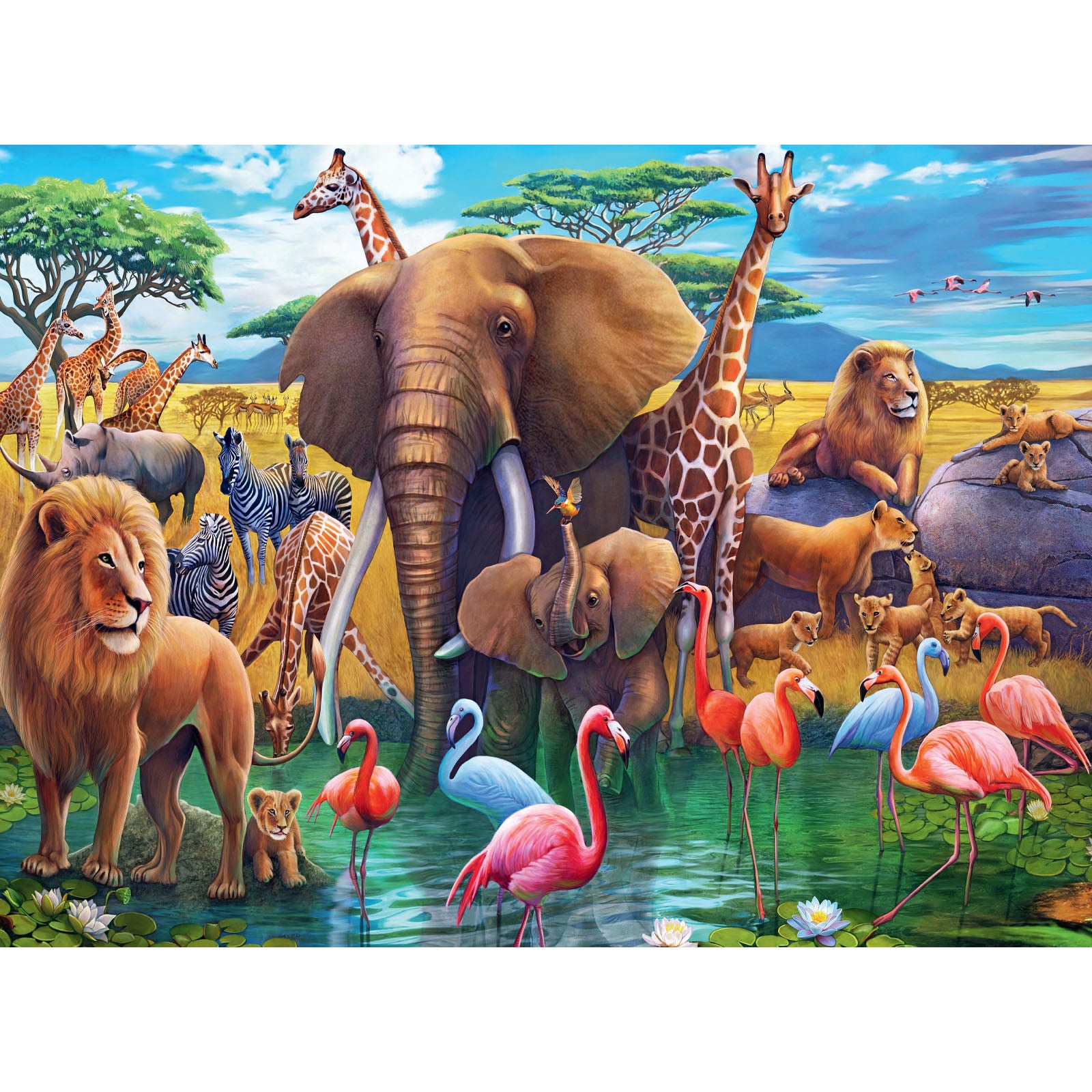 Exotic Safari - 200 Piece Puzzle