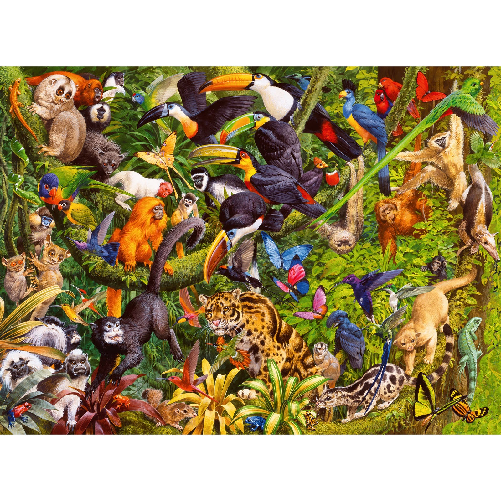 Marvellous Menagerie - 200 Piece Puzzle