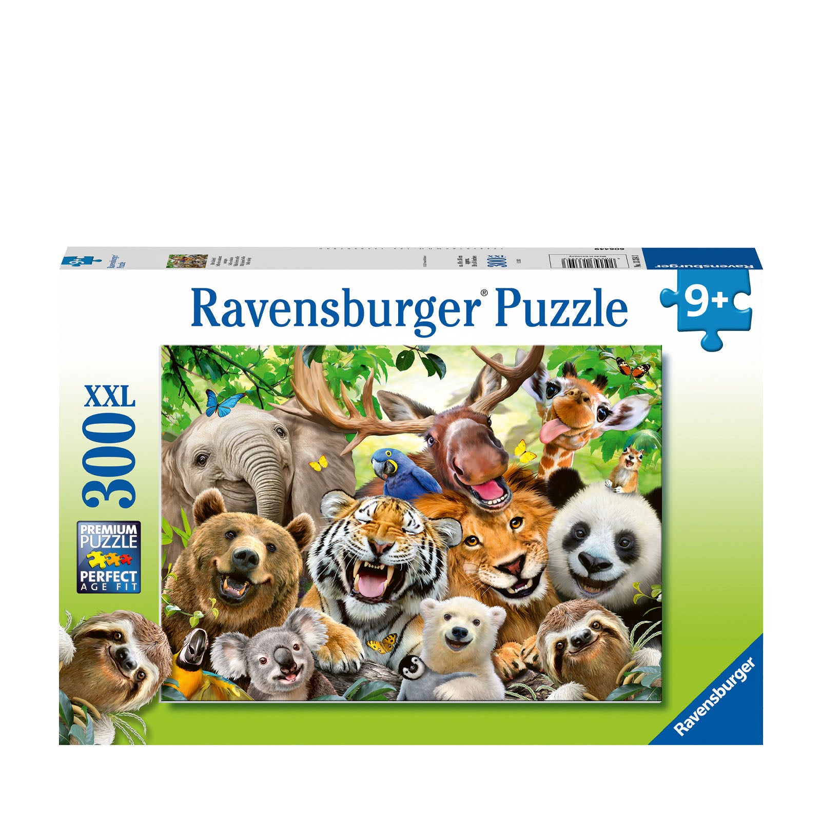 Exotic Animals Selfie - 300 XXL Piece Puzzle