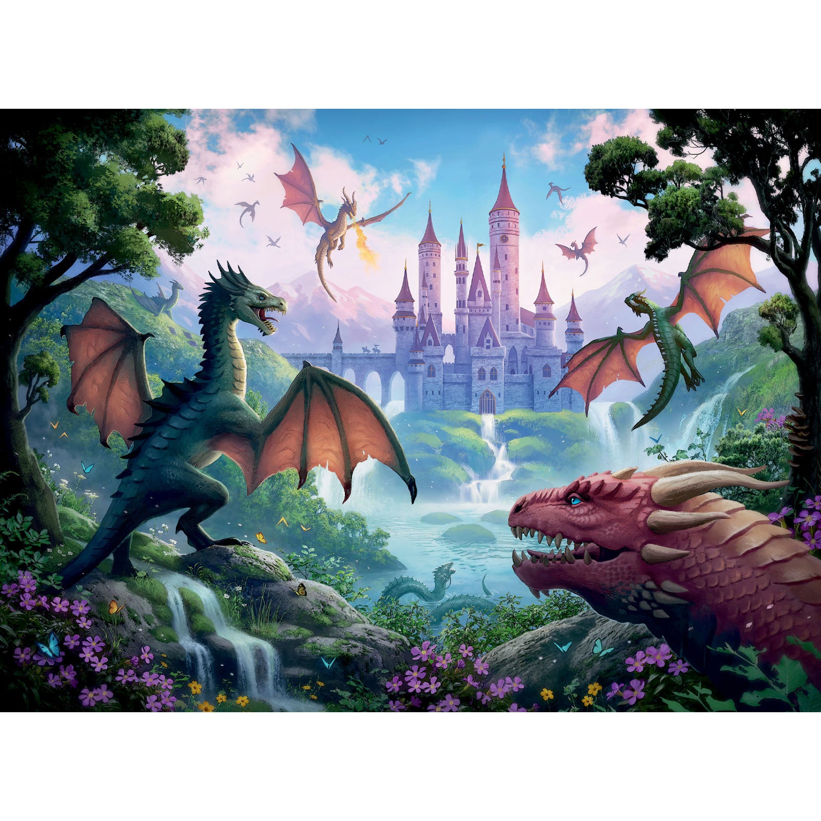 The Dragons Wrath - 300 XXL Piece Puzzle