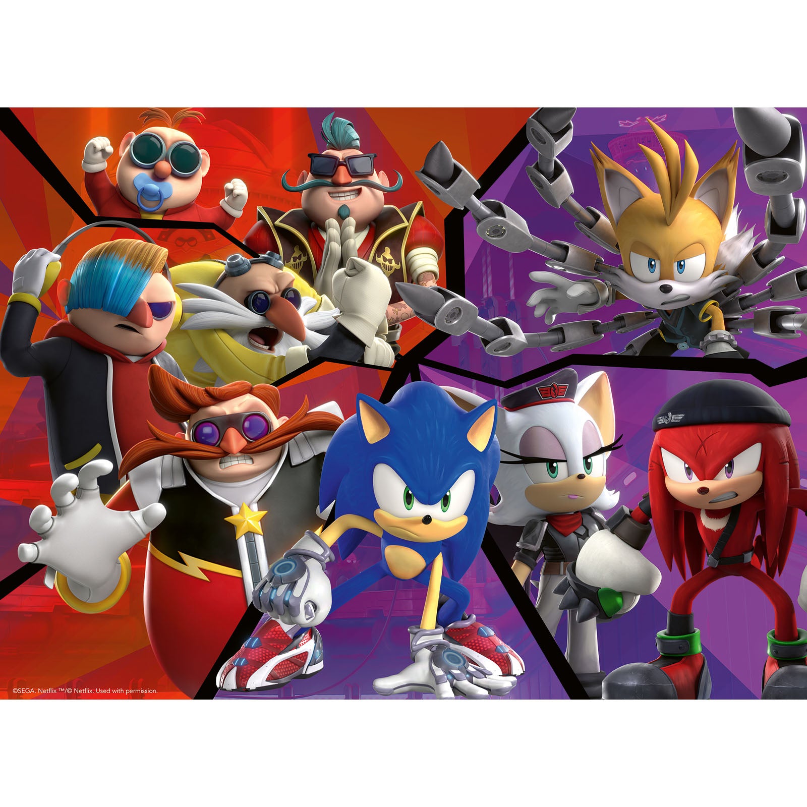 Sonic Prime - 100 XXL Piece Puzzle