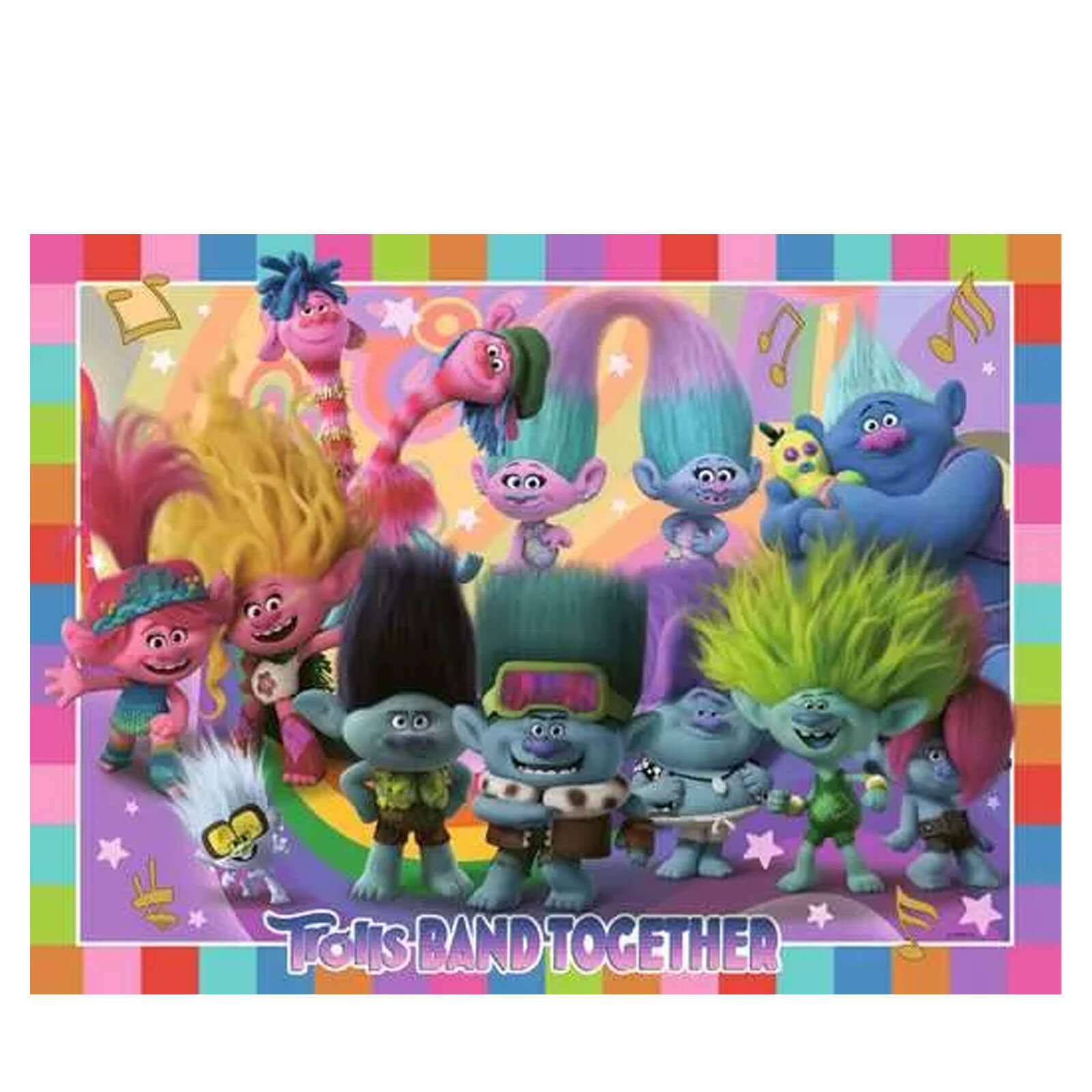 Trolls 3 Movie - 100 XXL Piece Puzzle