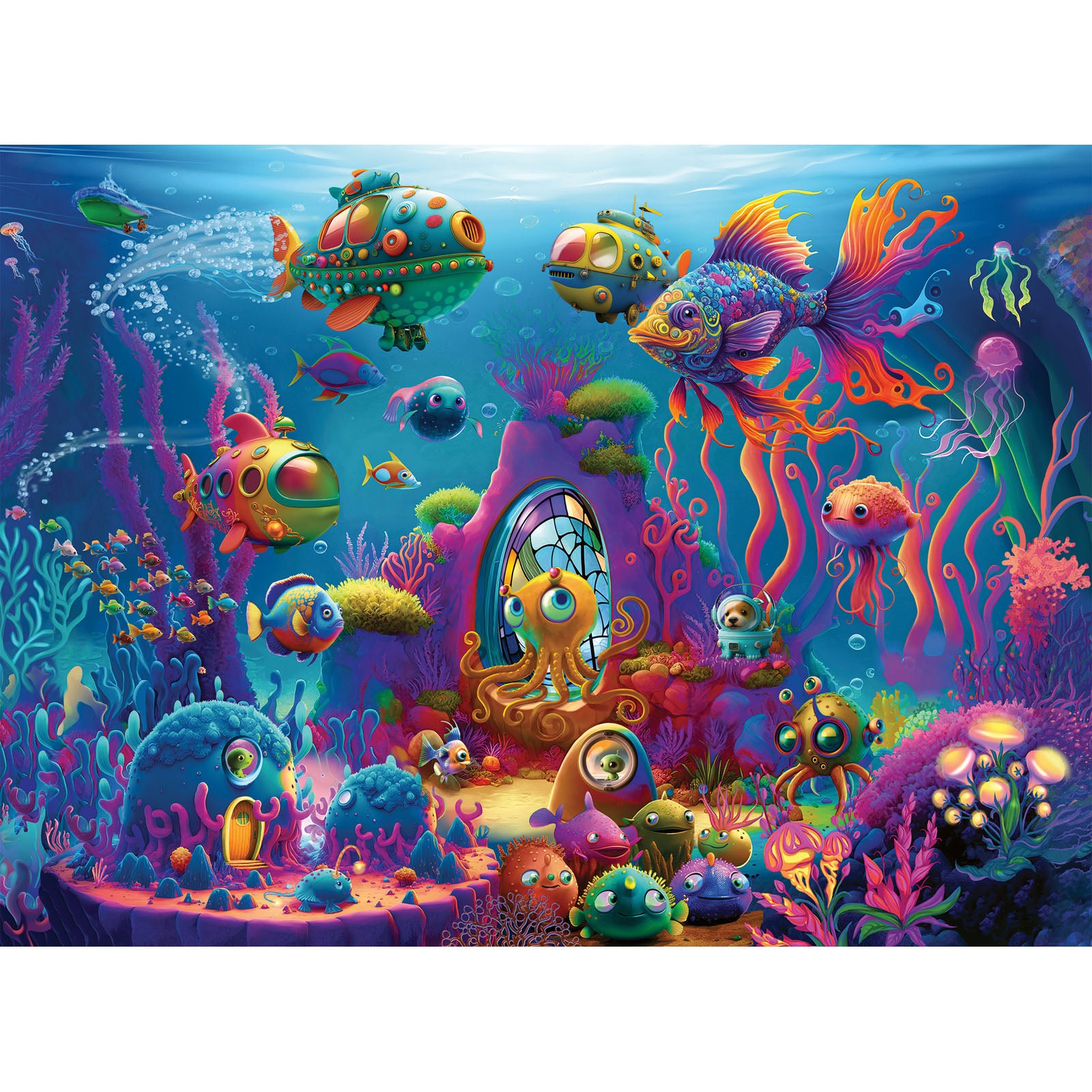 Alien Ocean - 150 Piece Puzzle