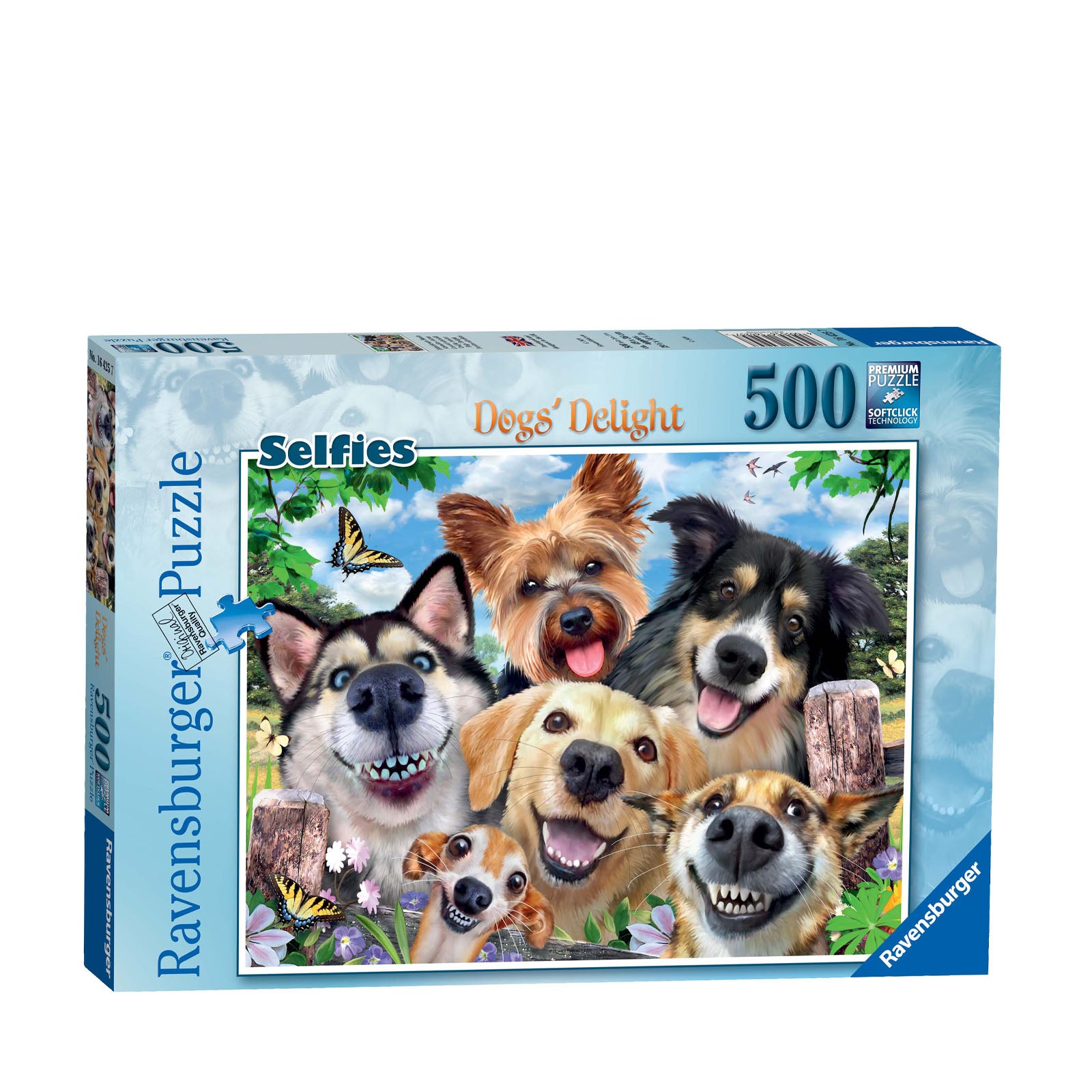 Selfies Dogs Delight - 500 Piece Puzzle