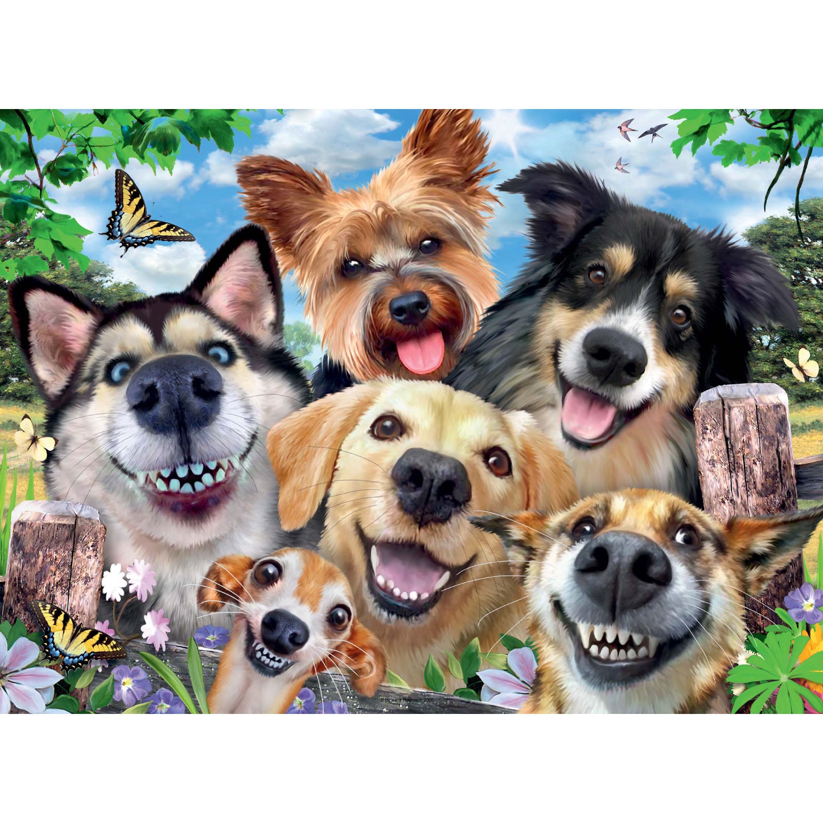 Selfies Dogs Delight - 500 Piece Puzzle