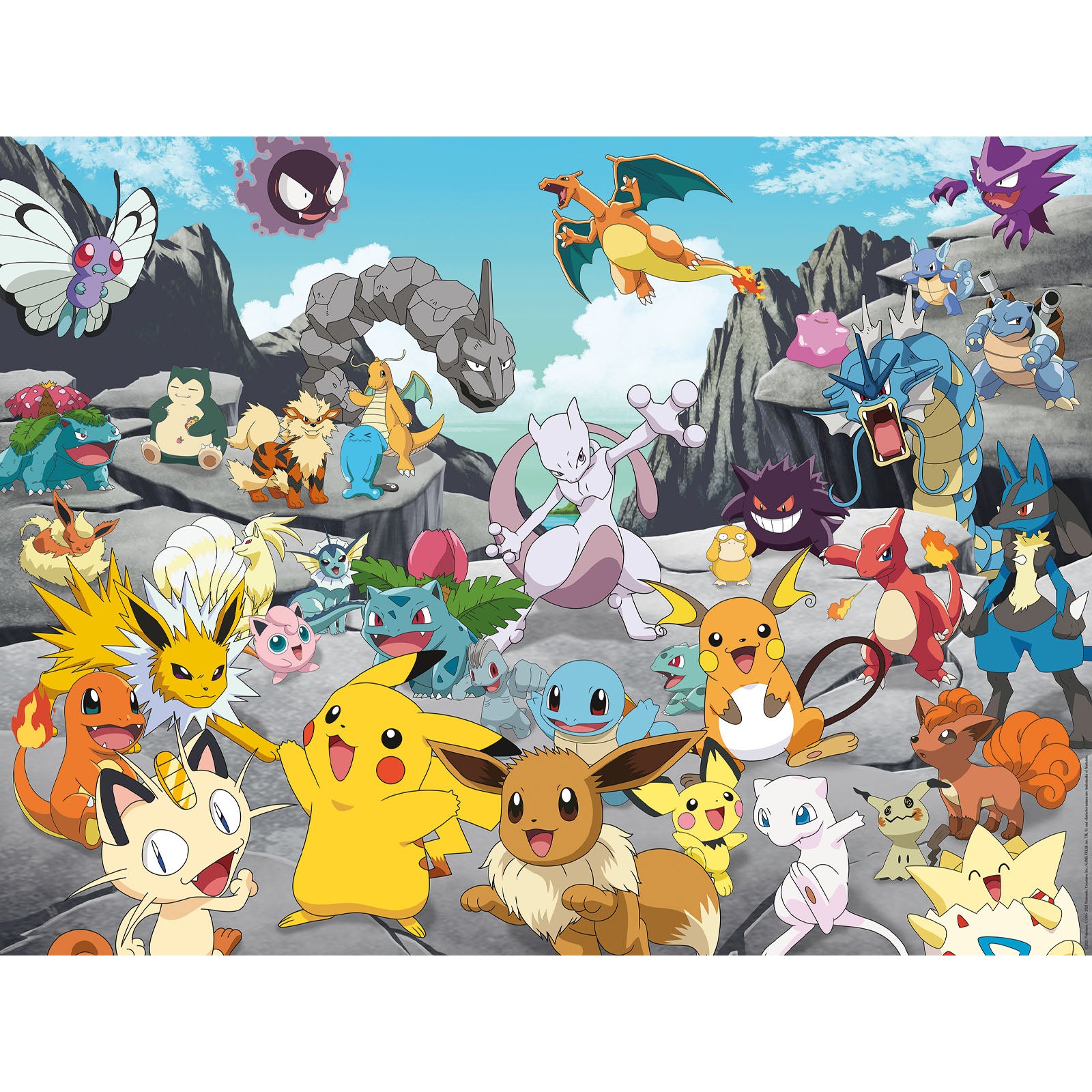 Pokemon Classics - 1500 Piece Puzzle