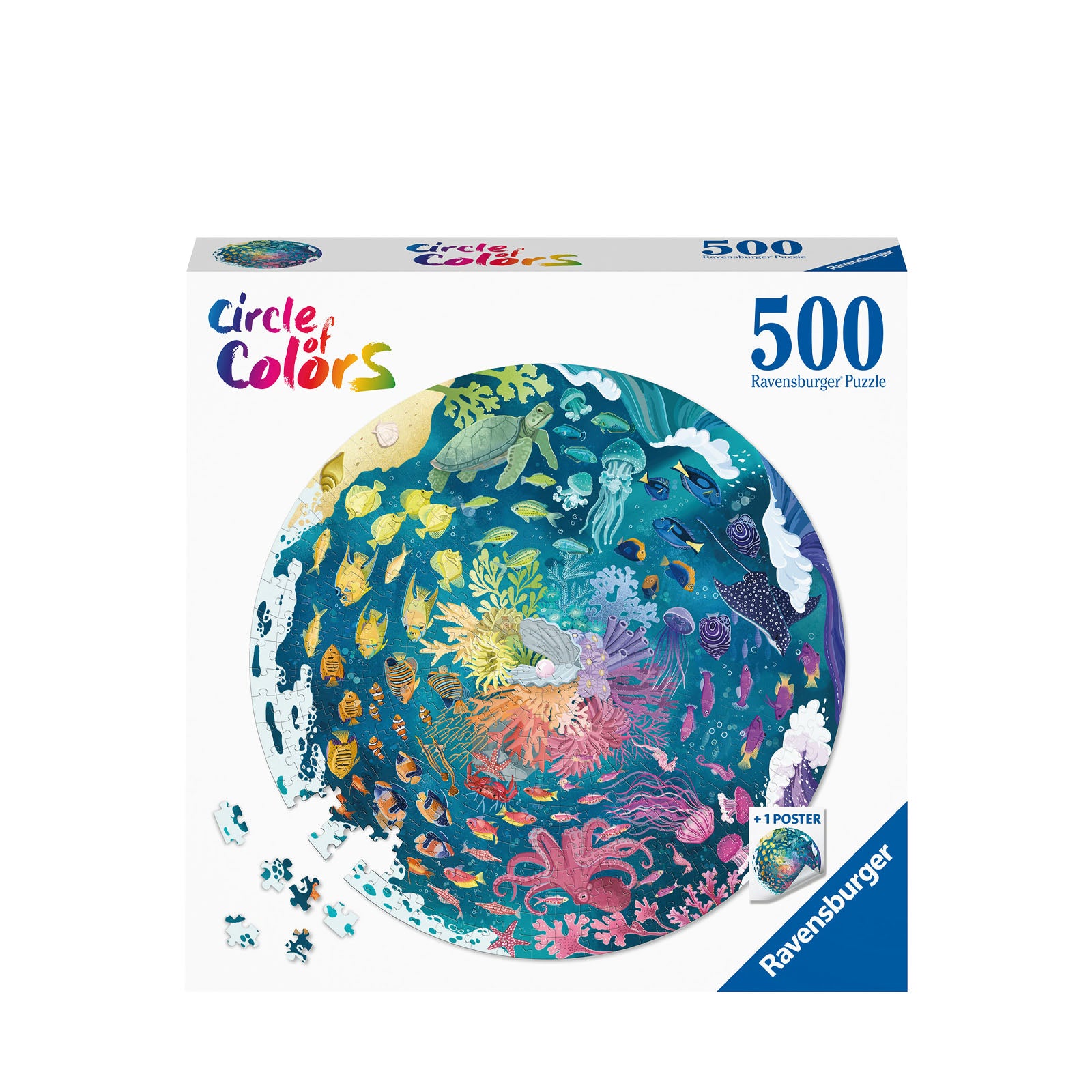 Circle of Colours Oceans - 500 Piece Puzzle