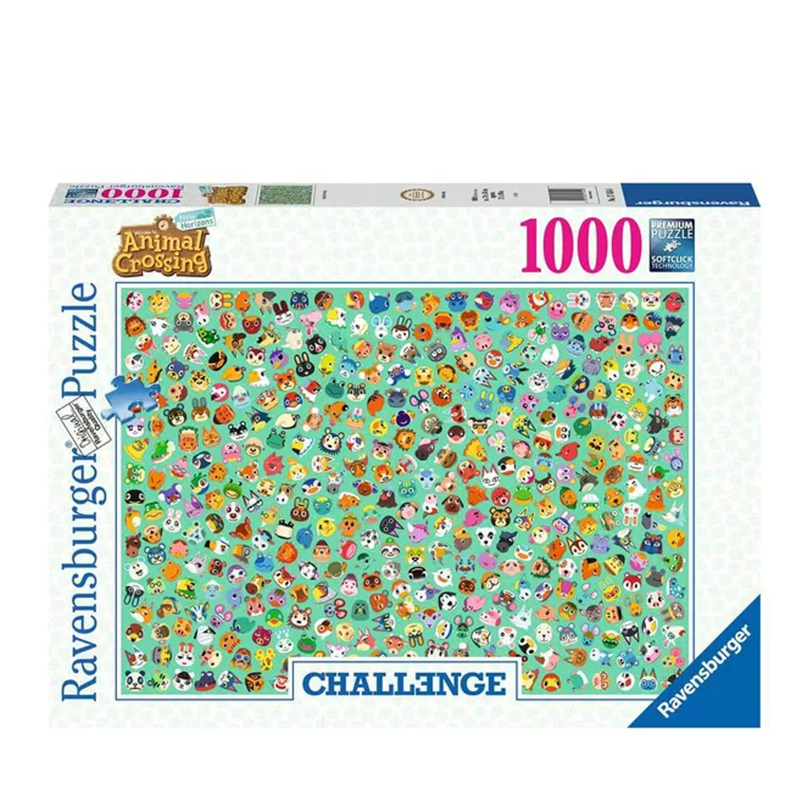Challenge Animal Crossing - 1000 Piece Puzzle