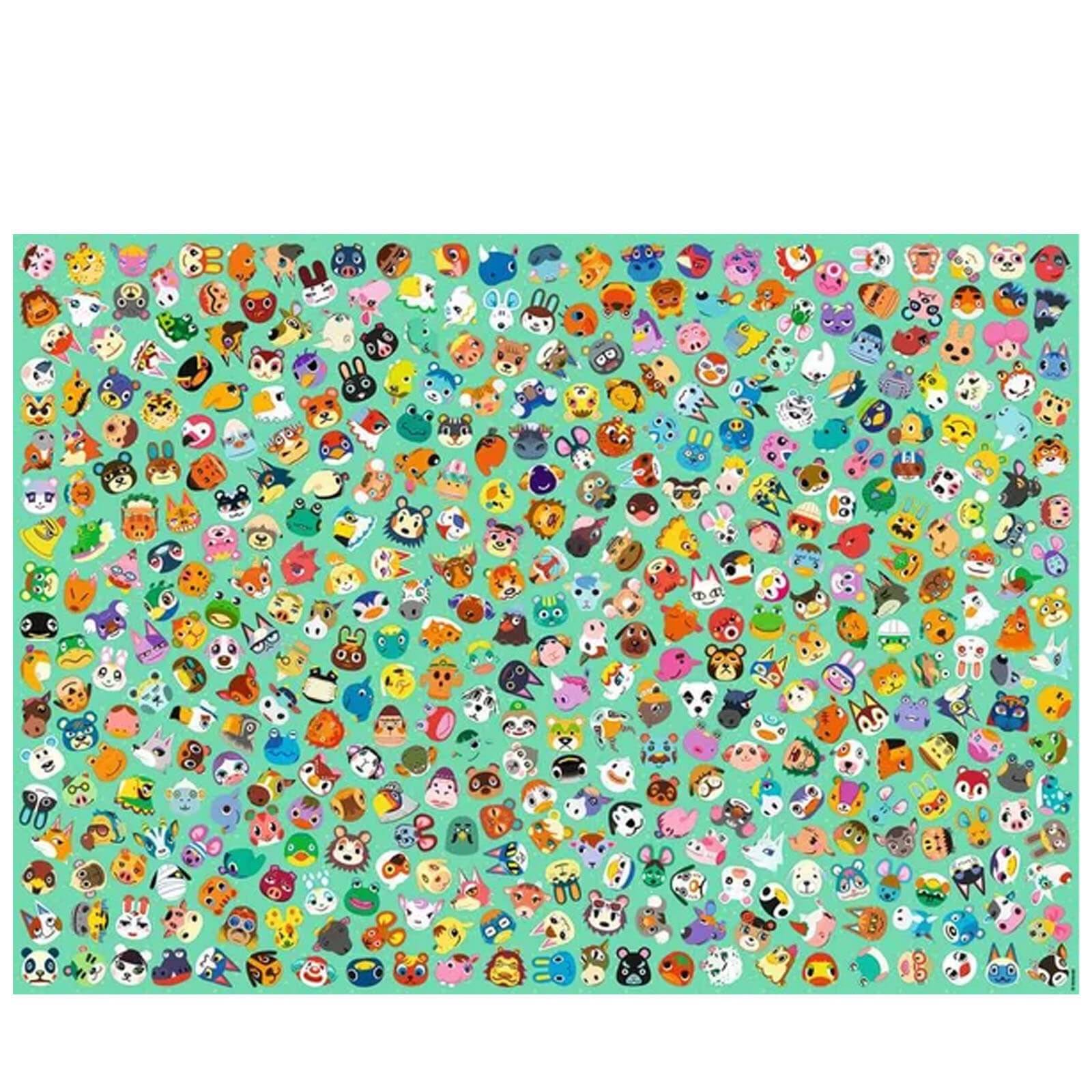 Challenge Animal Crossing - 1000 Piece Puzzle